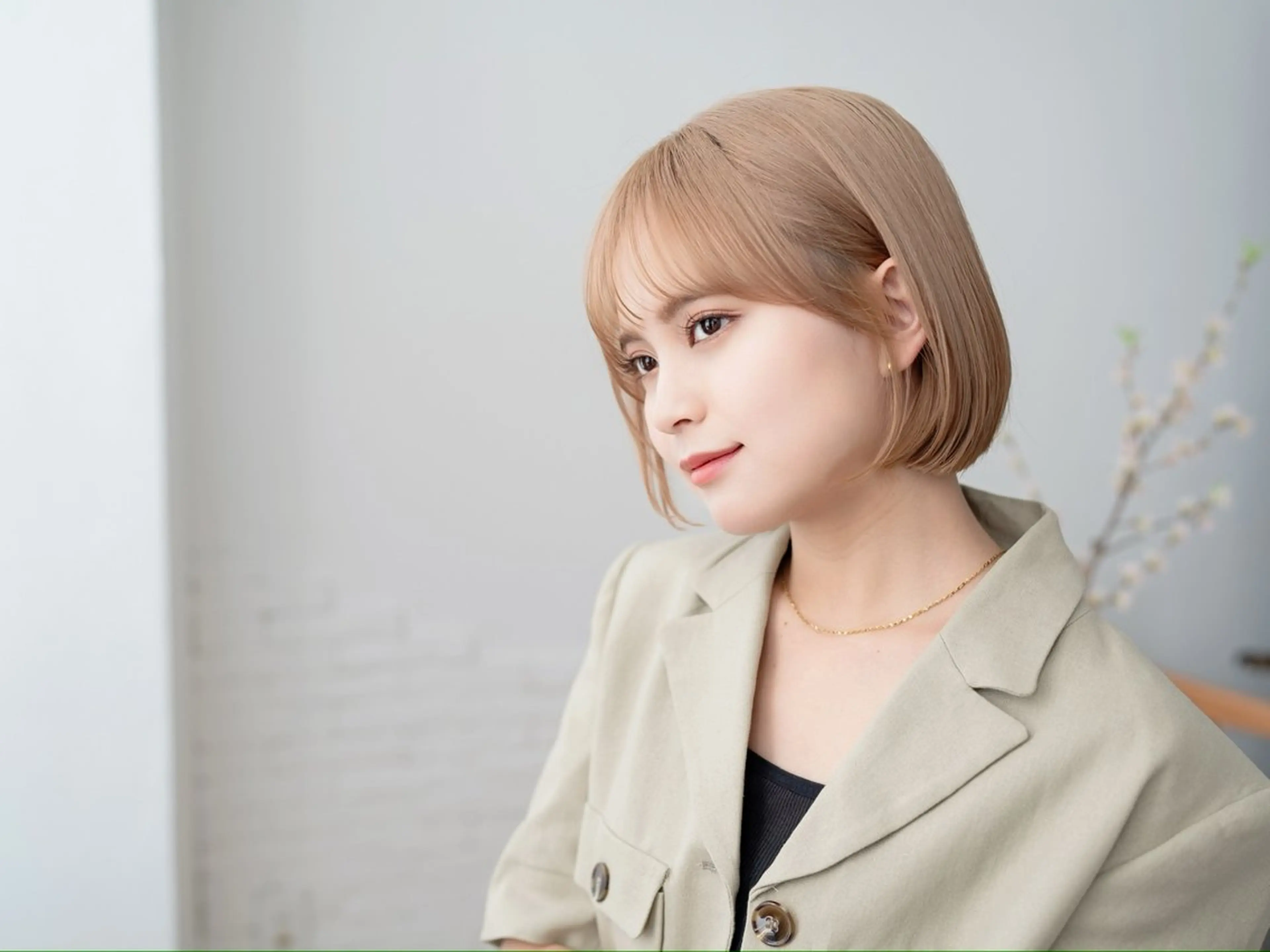 ✨【新規/垢抜け💎】小顔・顔周り似合わせカット＋質感再生カラー＋髪質改善 4️⃣STEPトリートメント😊✨の写真