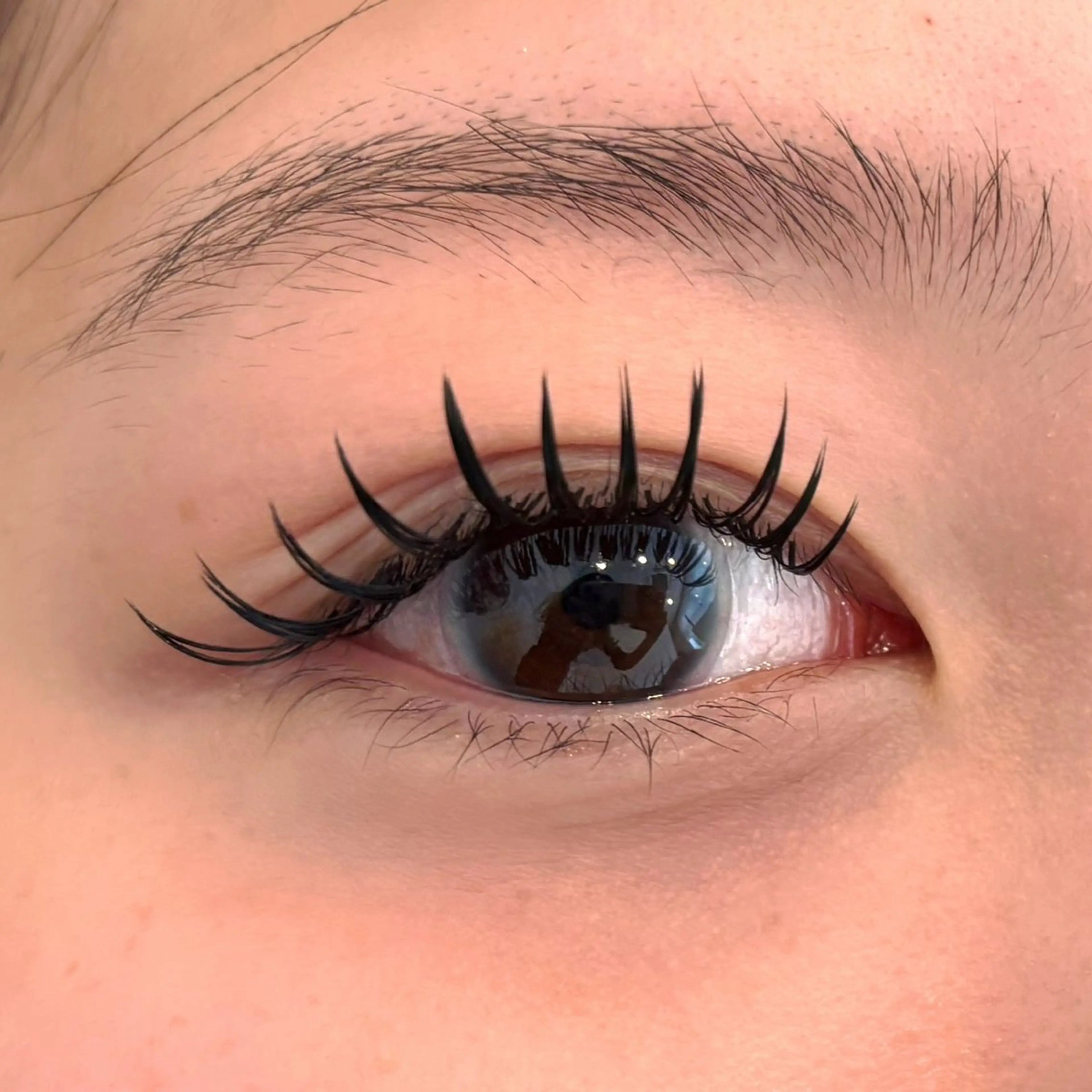 マツエク・マツパ フラットラッシュ ワンホンマツエク マツエク La Fleur KANNAのマツエク・マツパデザイン