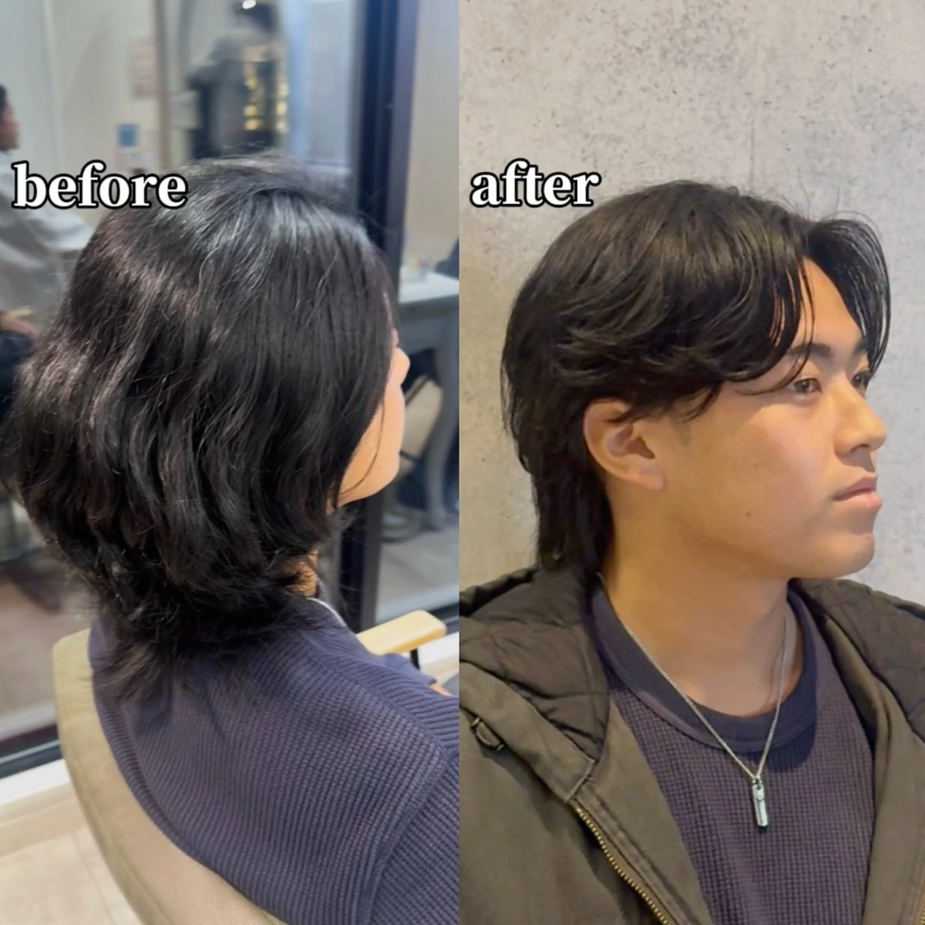 パーマ メンズ メンズパーマ ニュアンスパーマ カット パーマ 王道メンズカット/ 艶髪カラー/僚汰のヘアスタイル