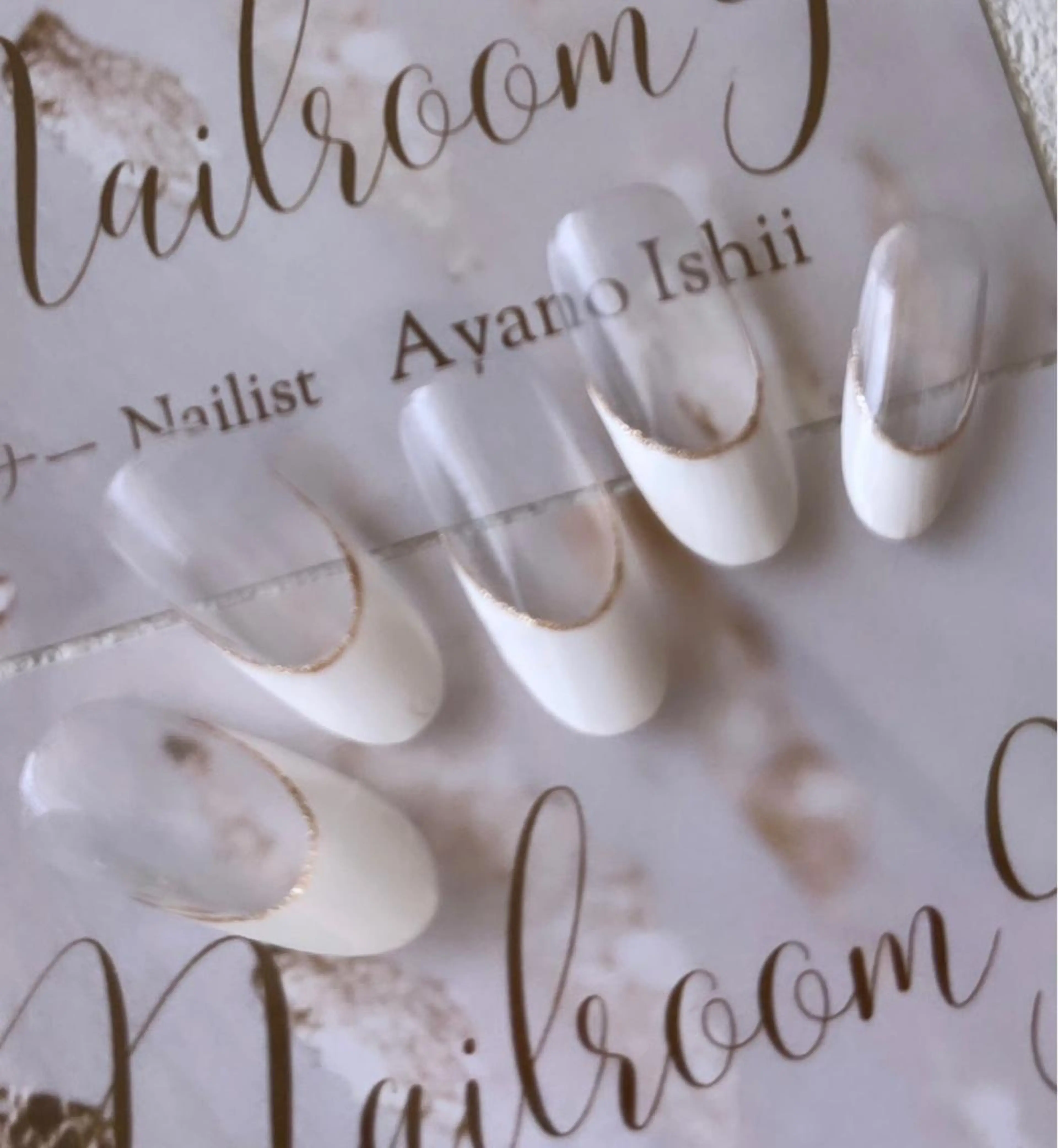 フレンチnailの写真