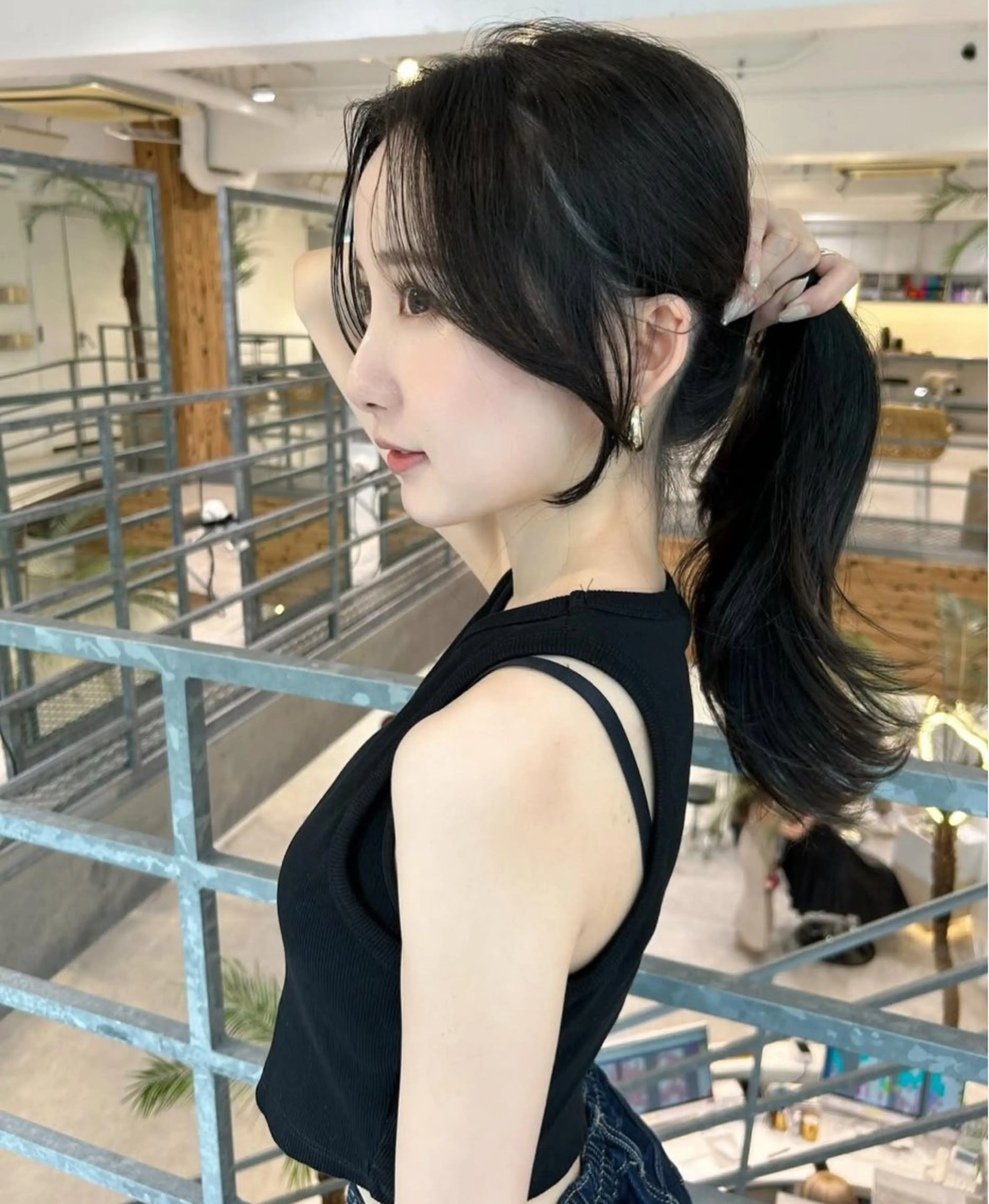 ロング カラー カット ❄️暗髪/透明感❄️ /reyのヘアスタイル