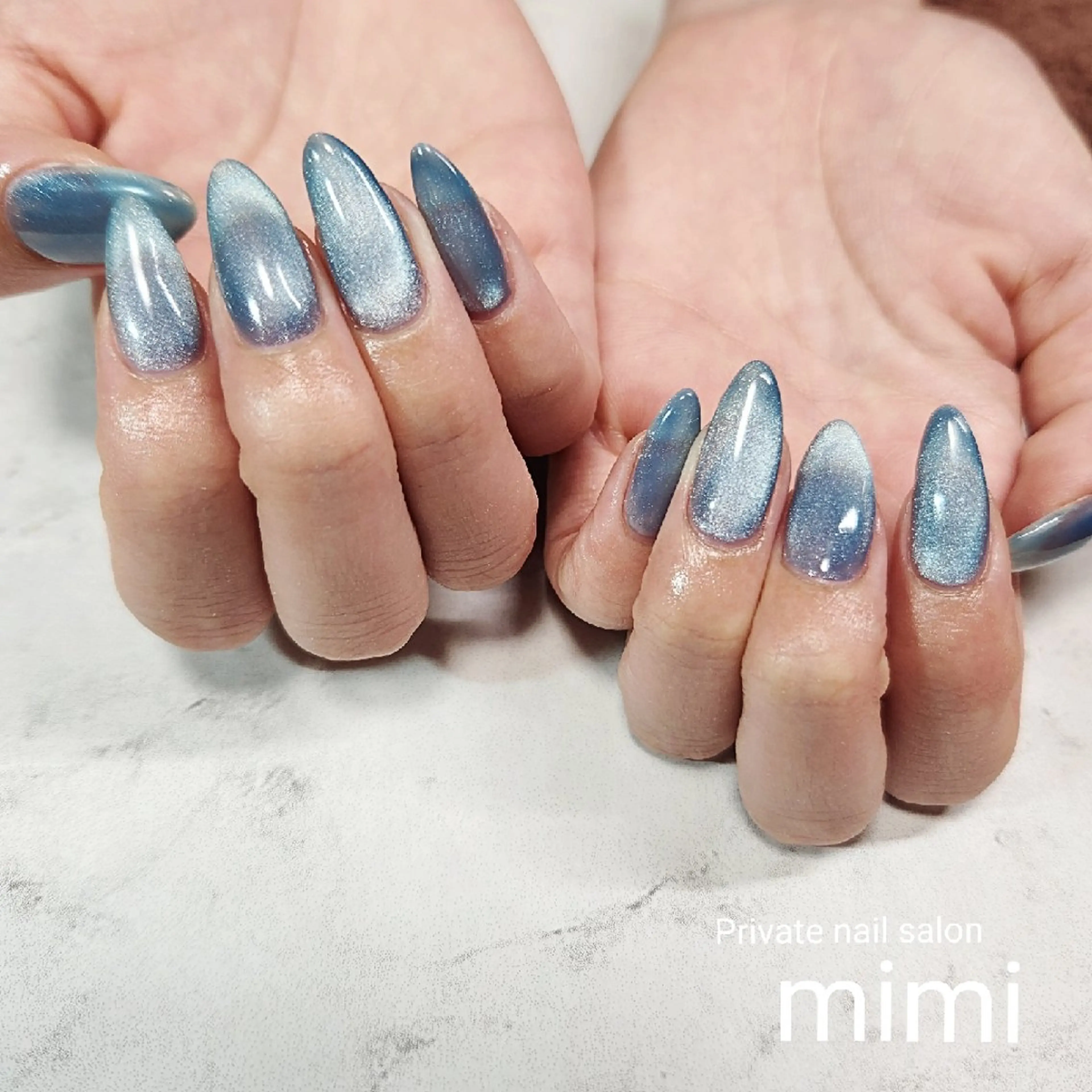 ネイル マグネットネイル ハンドネイル 博多ネイル ｍｉｍｉのネイルデザイン