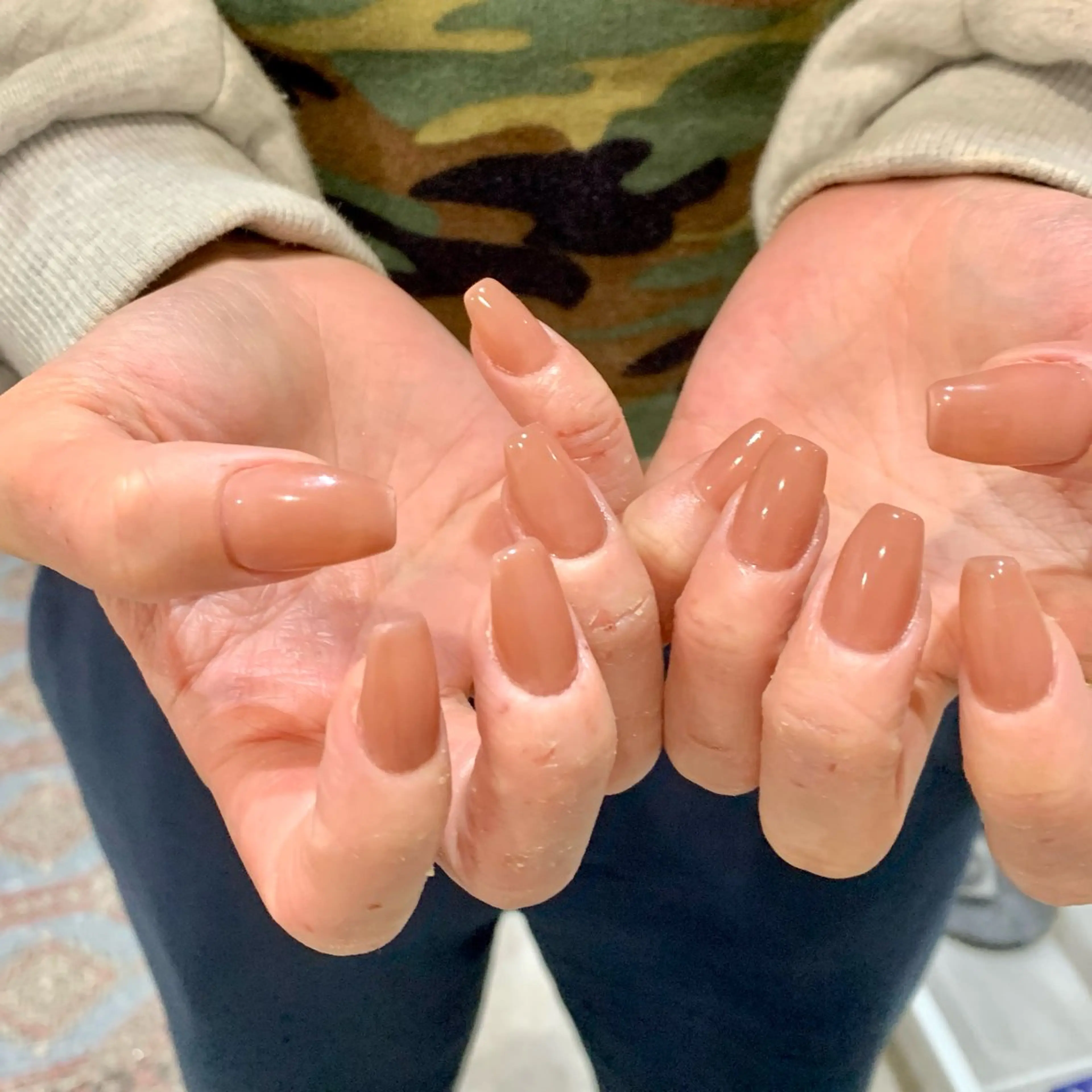 ネイル ハンドネイル 0203ムニムサン 💙Sayakaのネイルデザイン