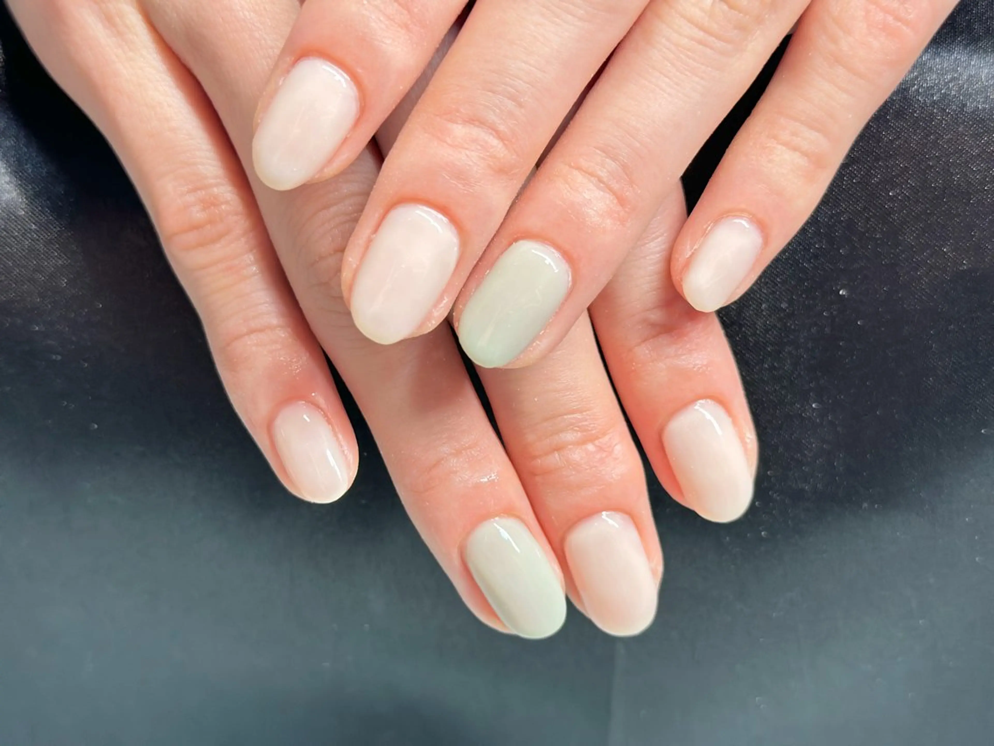 カラー Nail_ SkyBlue_Jのネイルデザイン