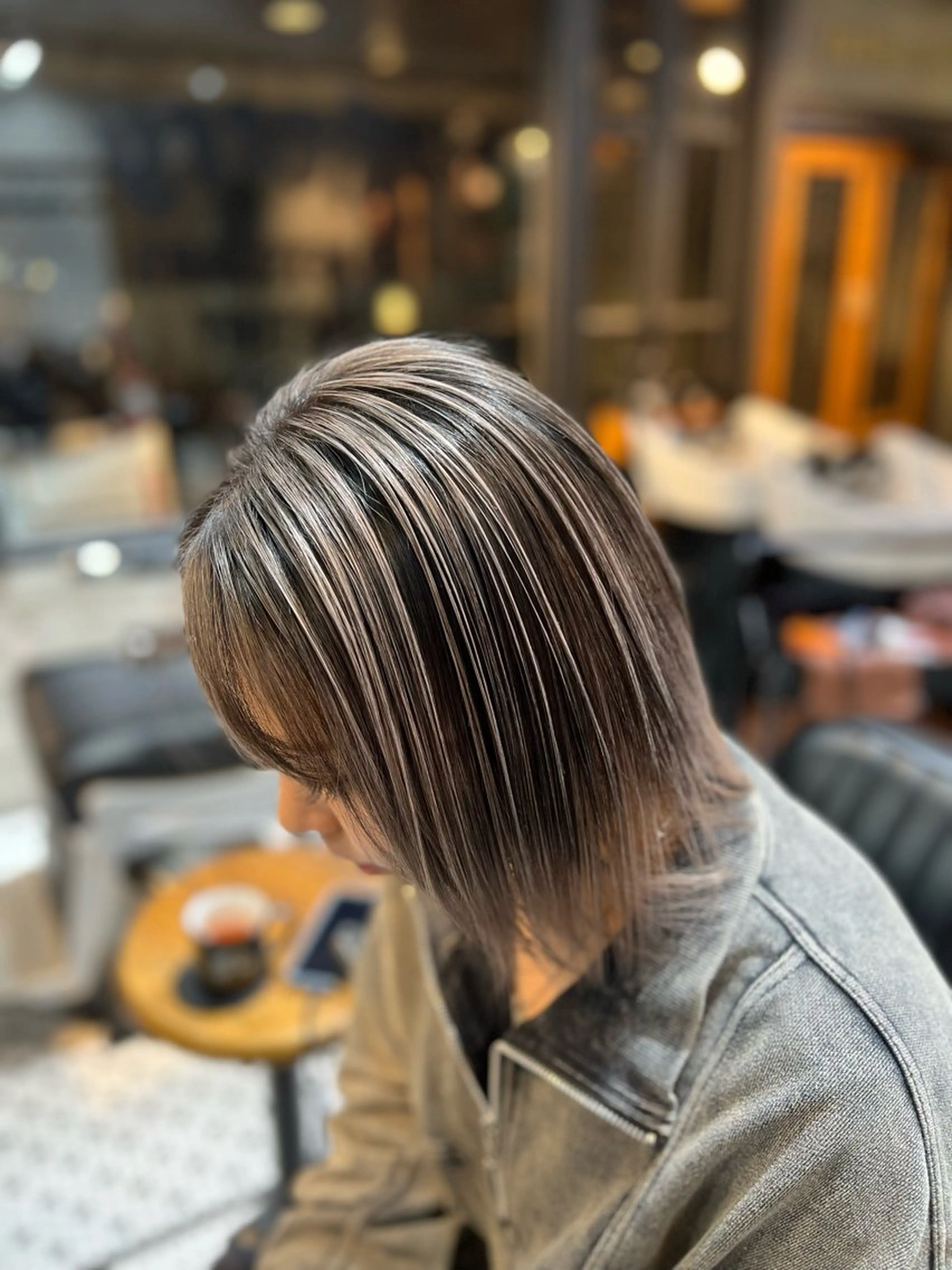 ミディアム カラー メンズNo.1💥 ユウトのヘアスタイル