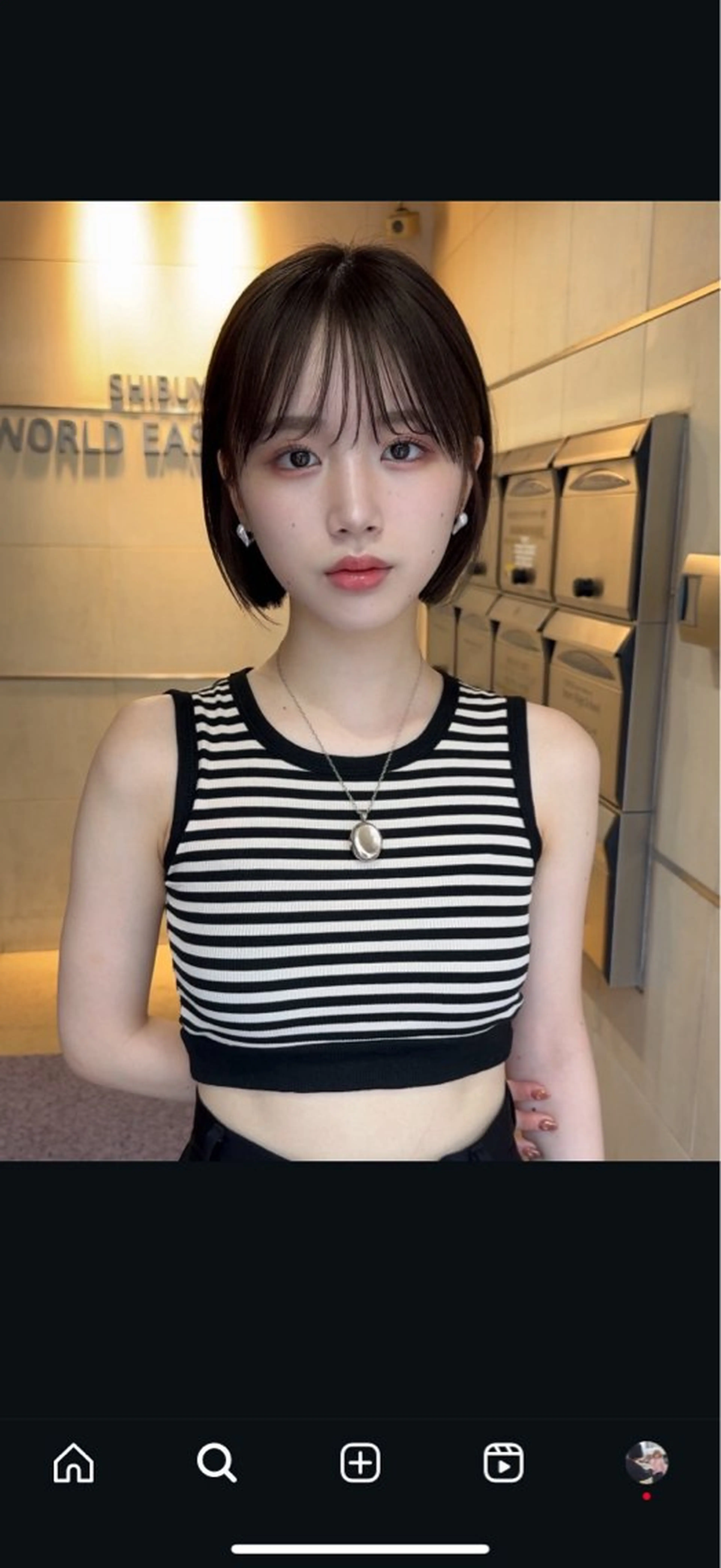 ミディアム カット WiLL JR茨木店所属・山口拓海 【顔周り小顔カット】のヘアスタイル