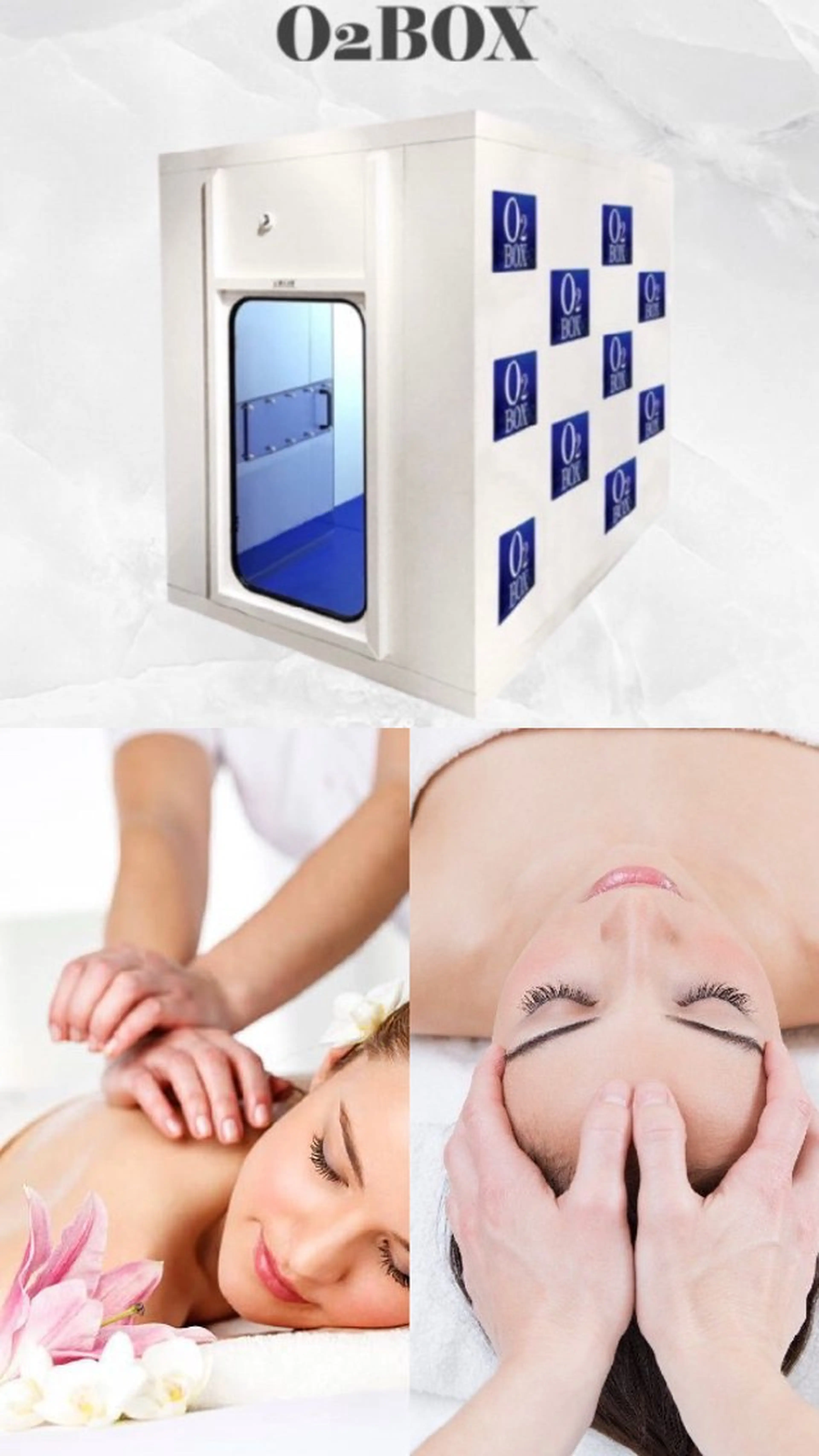 選べるリンパマッサージorヘッドマッサージ+今話題の酸素ボックス✨の写真