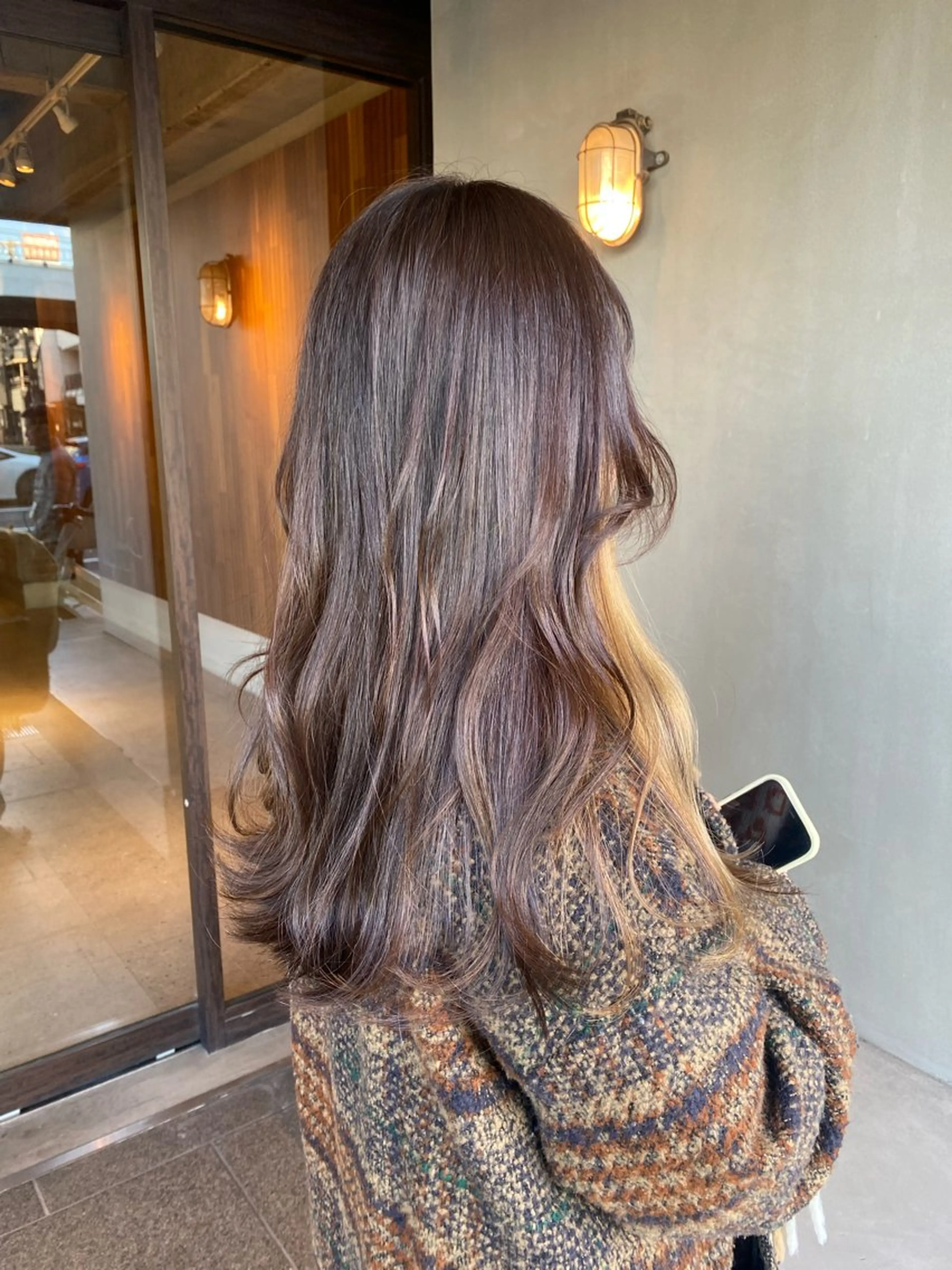 ロング カラー ヘアカラー 石川 雅のヘアスタイル