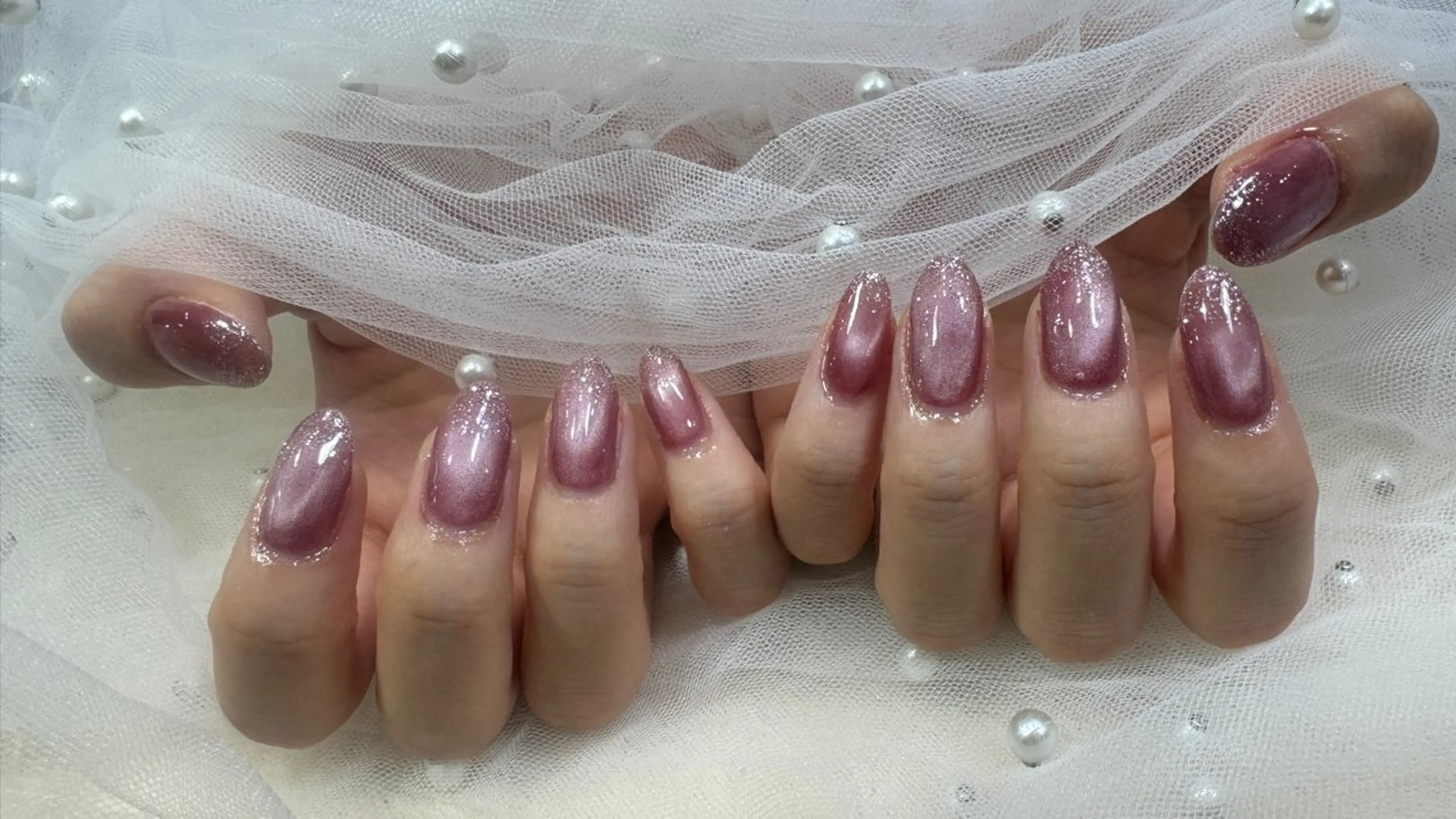 ミディアム Angel Beautyのネイルデザイン