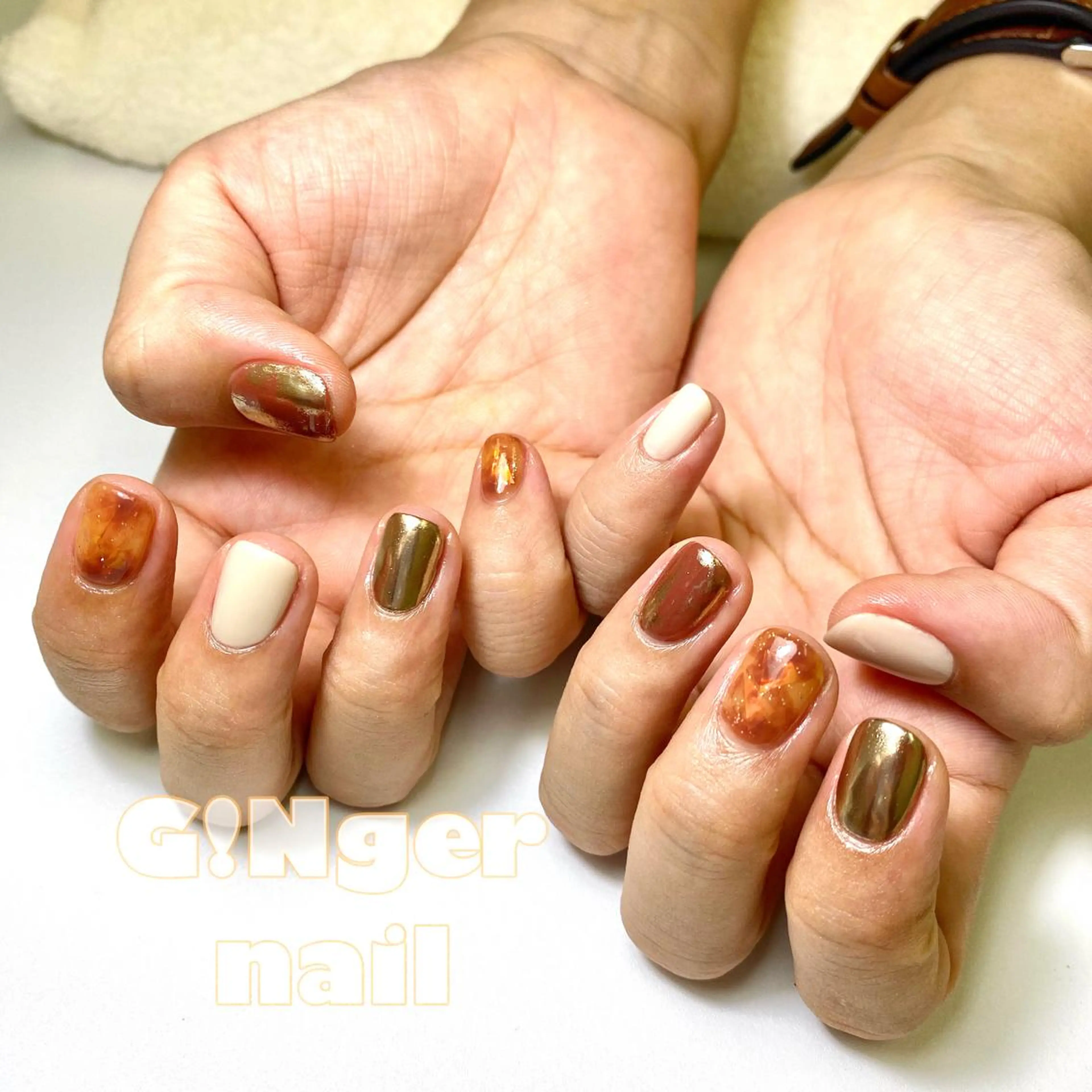 ネイル ハンドネイル ハンドケア GINGER NAIL所属・代々木 GINGERNAILのネイルデザイン
