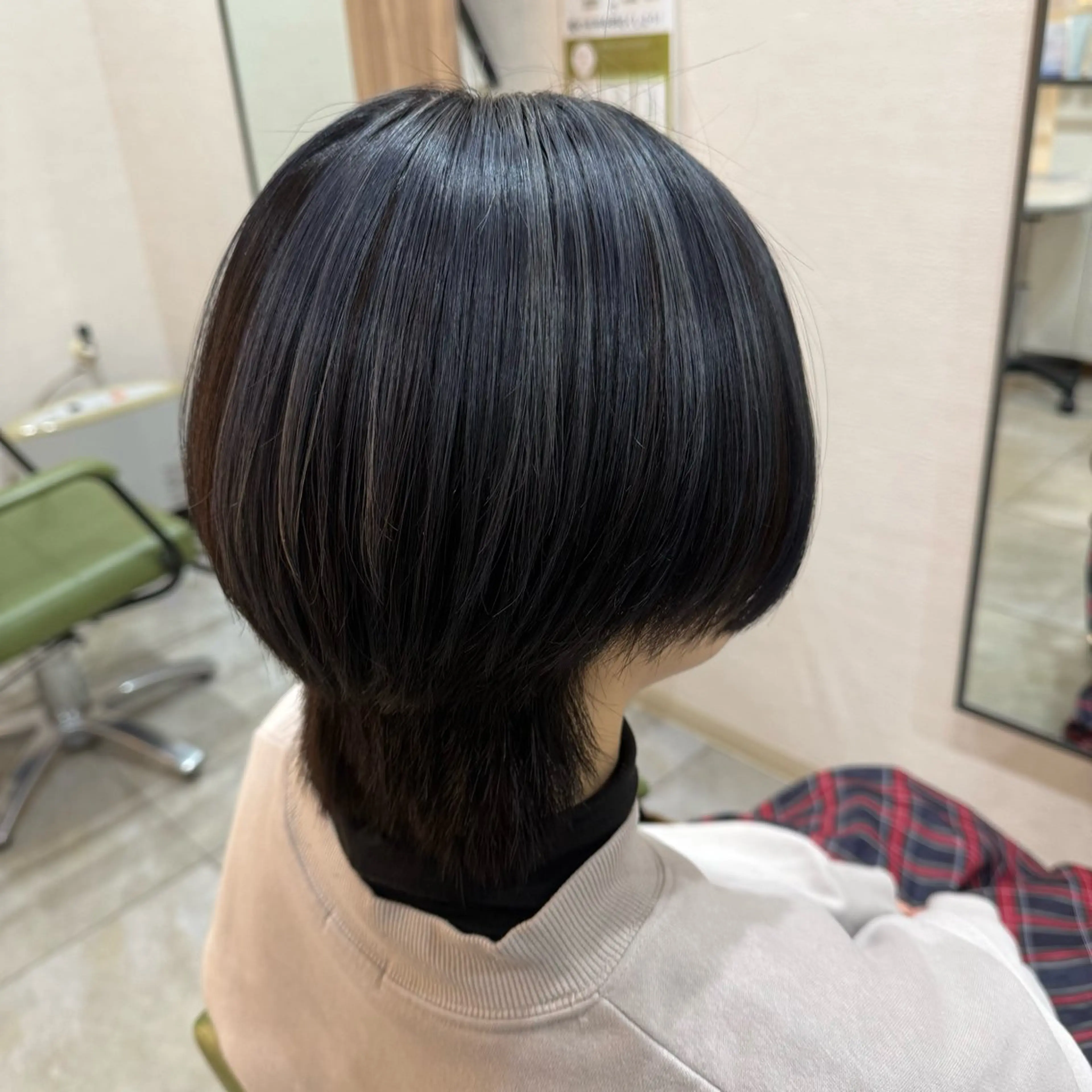 ミディアム カラー ハイライトカラー ハイライト 町原 明日香のヘアスタイル