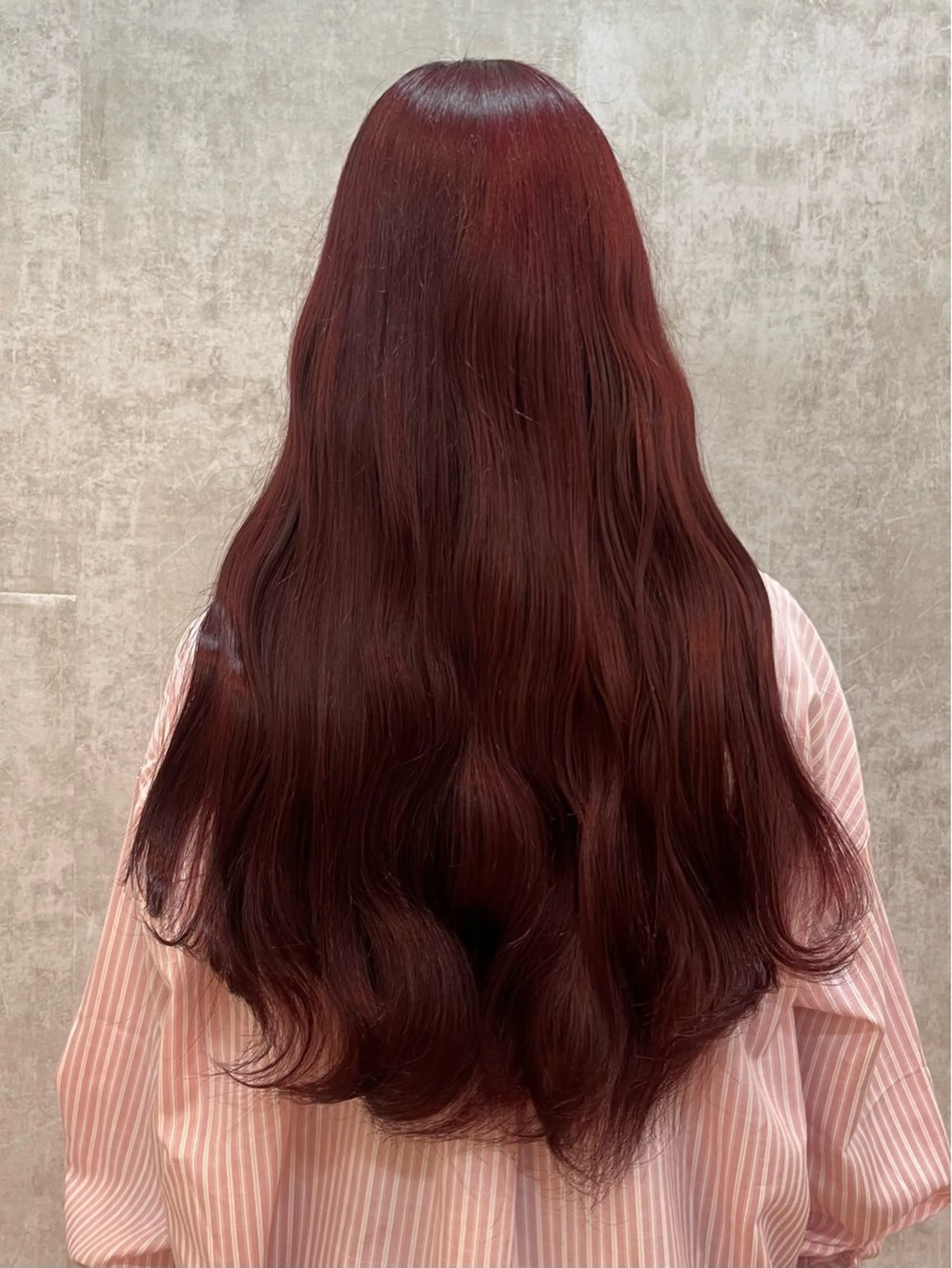 ロング カラー 羽エクステ/シール エクステ/横浜駅5分のヘアスタイル