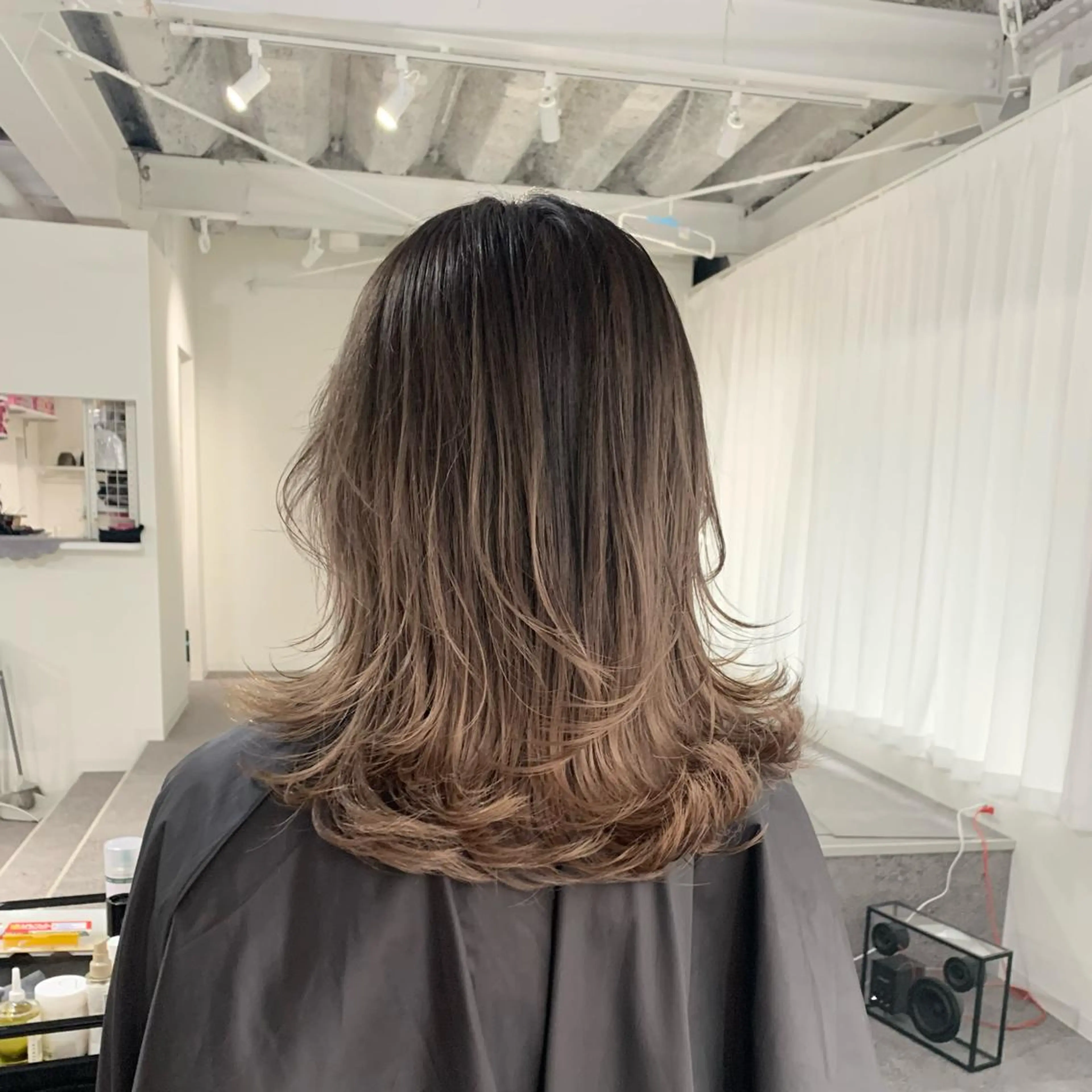 ミディアム 架空〜KAQU〜所属・【clan】 NOGAMIのヘアスタイル