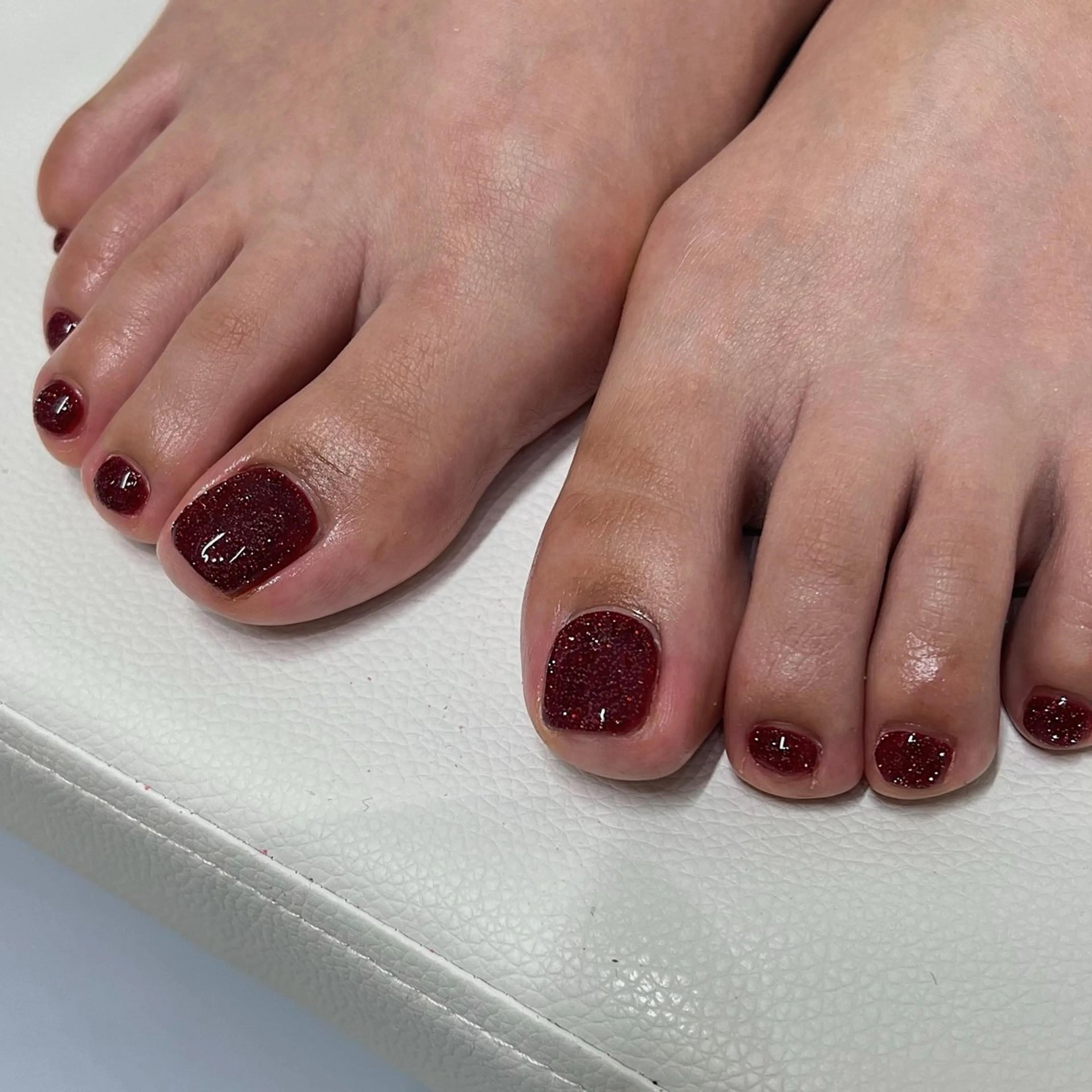 ネイル ラメ(グリッター) ワンカラーネイル sol所属・sol. ¨̮ 𓇼 yunaのネイルデザイン