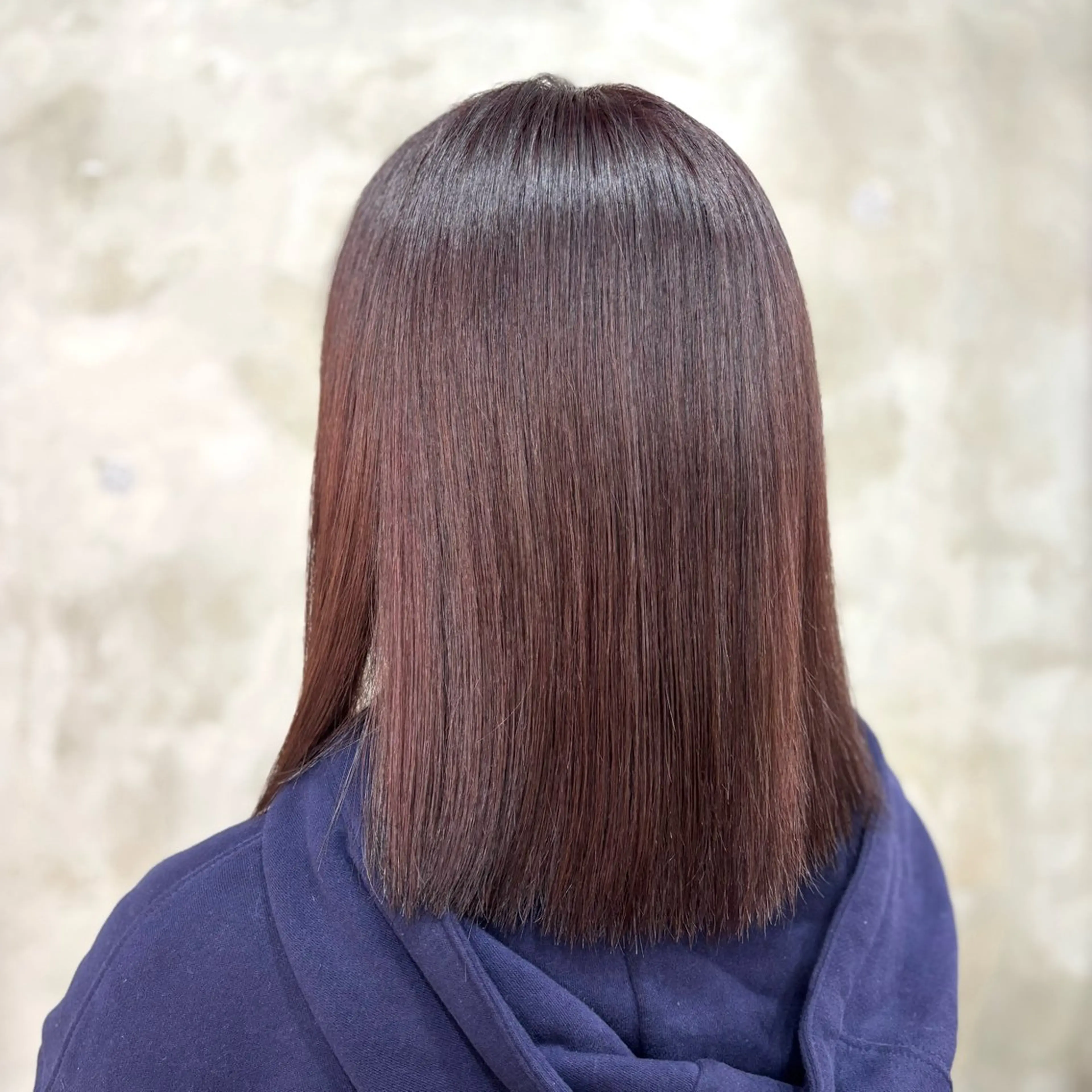 ミディアム カラー ヘアカラー トリートメント 美容室eTONe仙台駅前所属・艶髪‎カラー🤍 RIKAのヘアスタイル