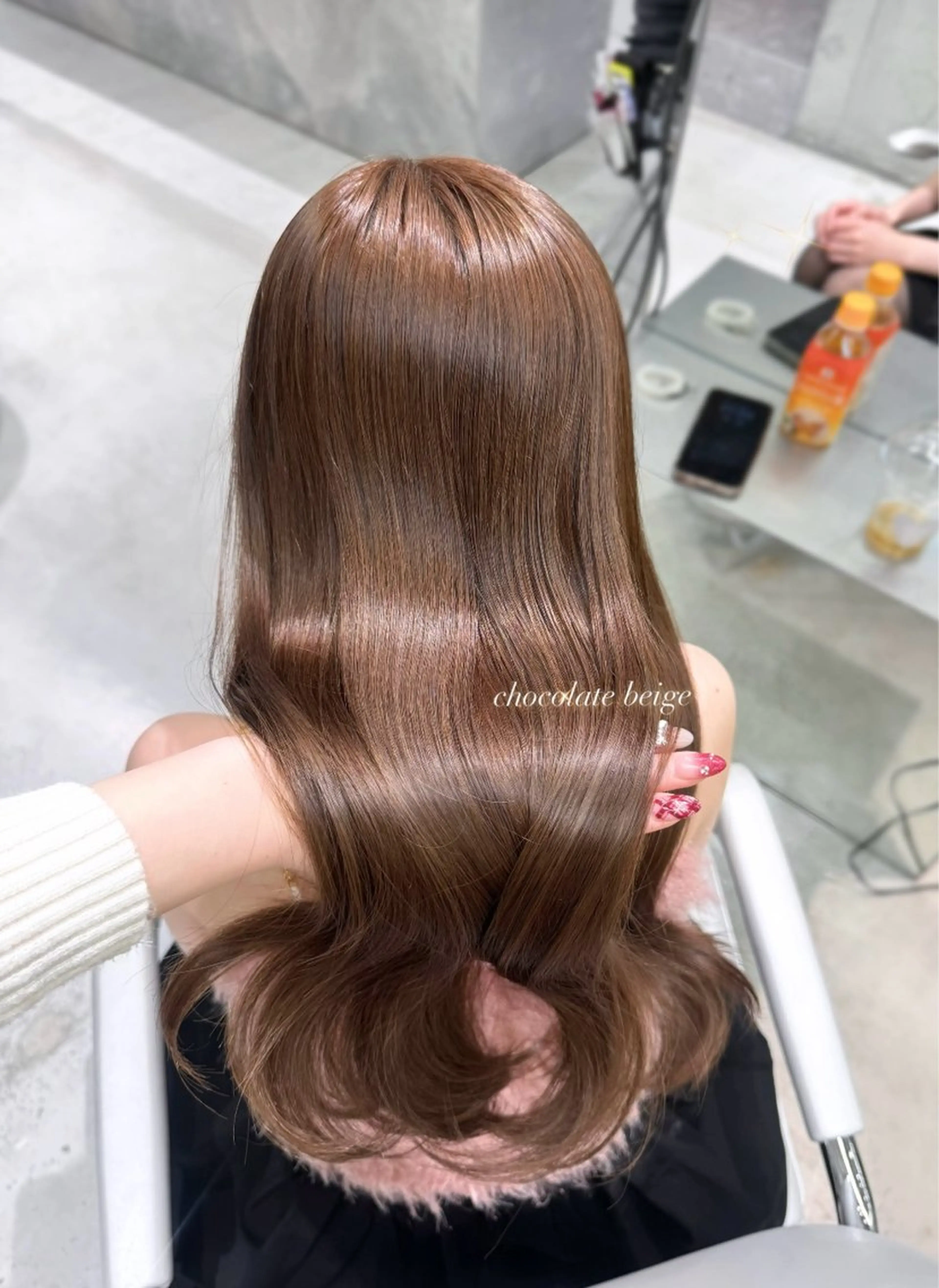 ロング 𝑀𝐼𝐾𝑈🤍 SALOWIN銀座のヘアスタイル