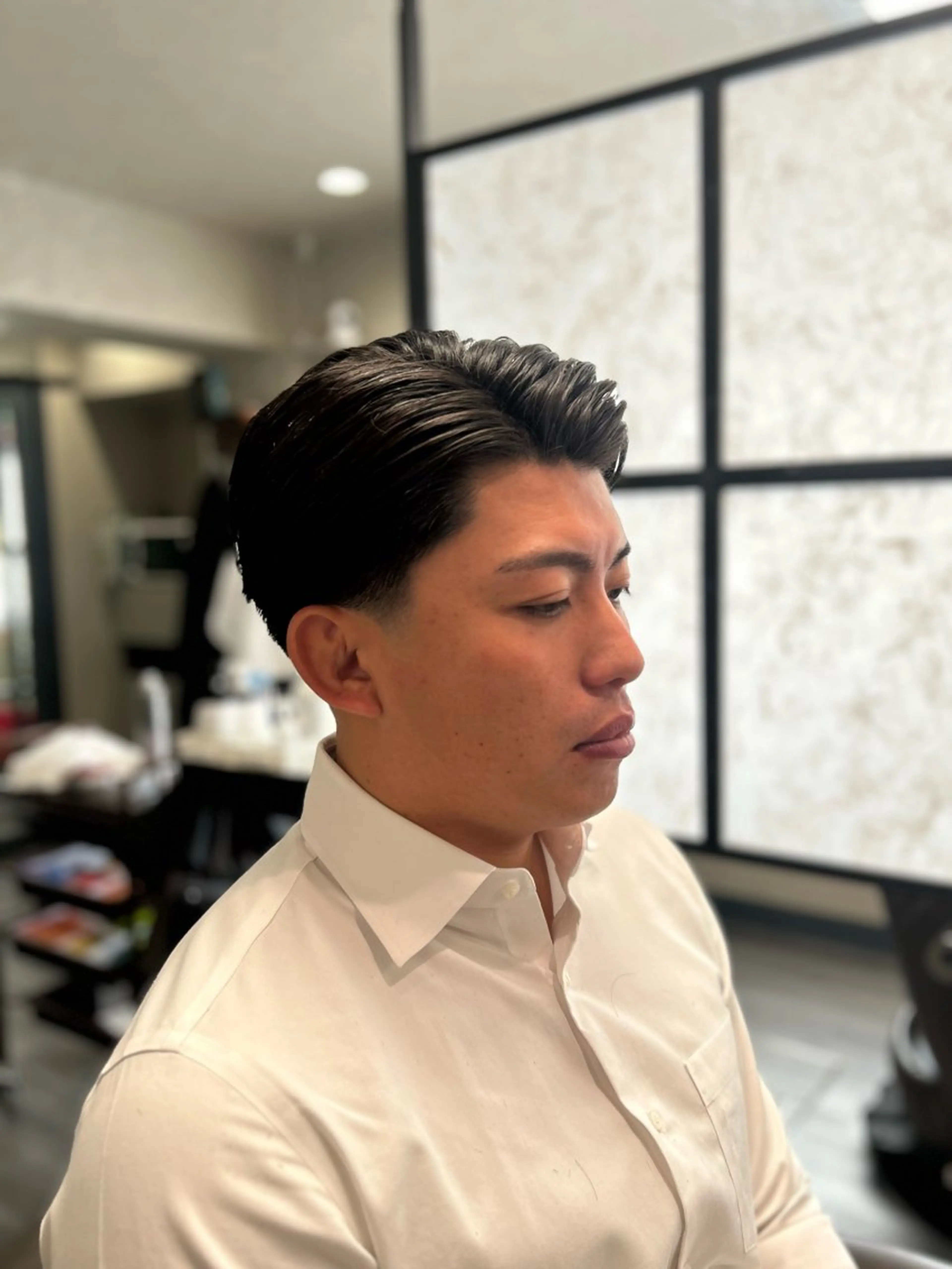 ミディアム メンズ カット メンズカット/ 雄大のヘアスタイル