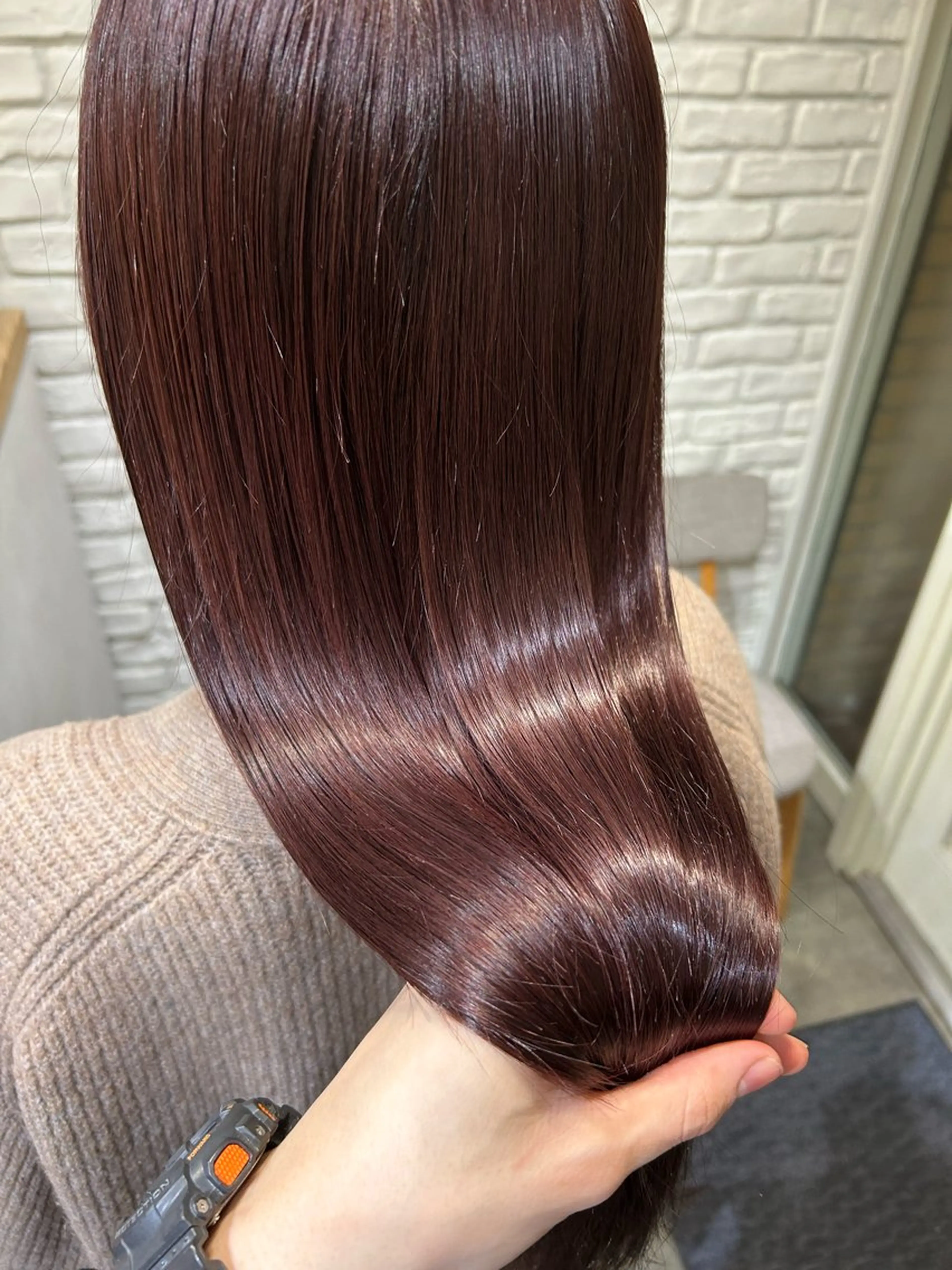 ロング ヘアカラー トリートメント ︎☀️はるき︎︎☀️ カラーモデル募集中✨のヘアスタイル