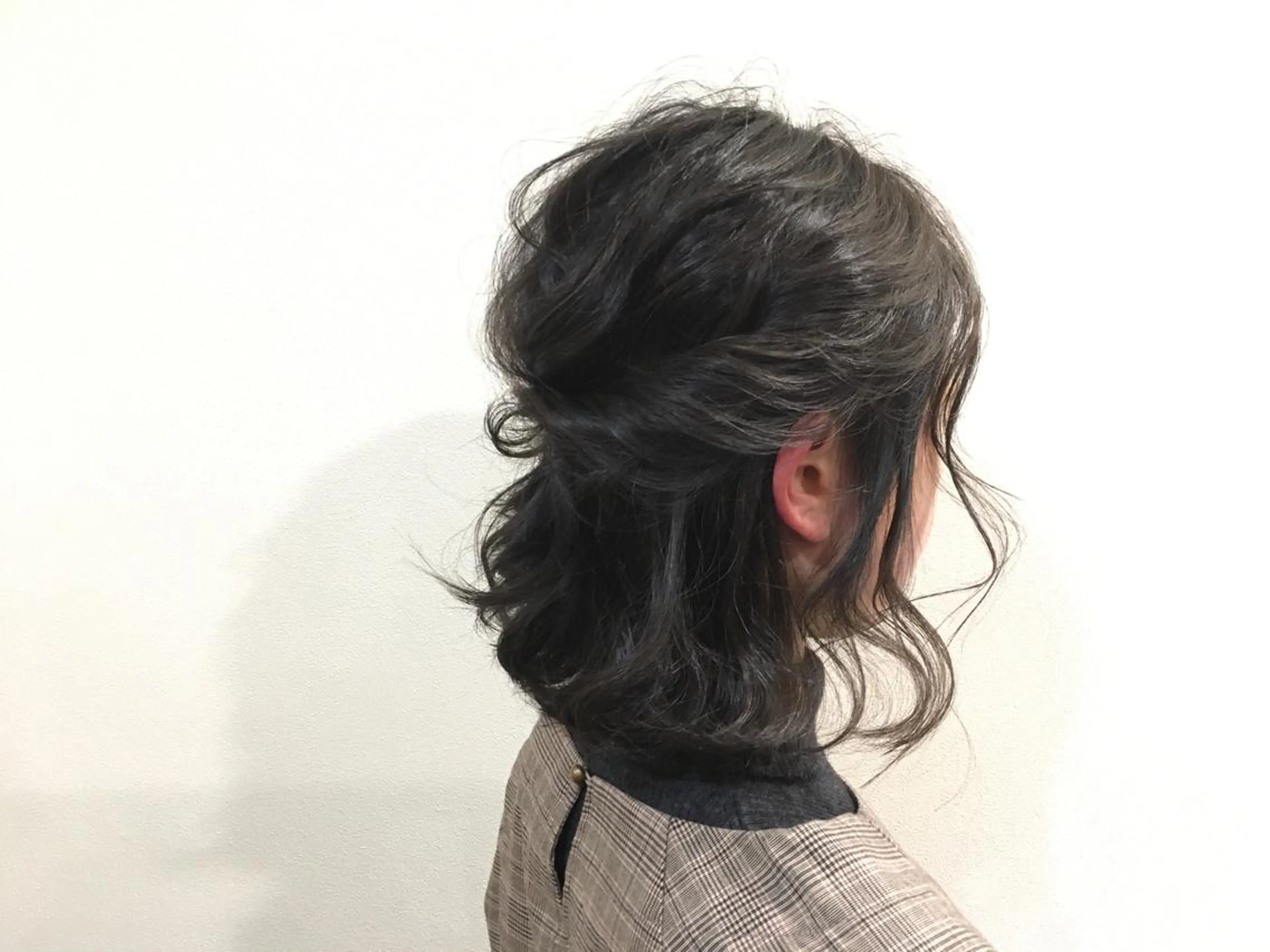 ヘアアレンジ 《放出》Forte マネージャー山根英明のヘアスタイル