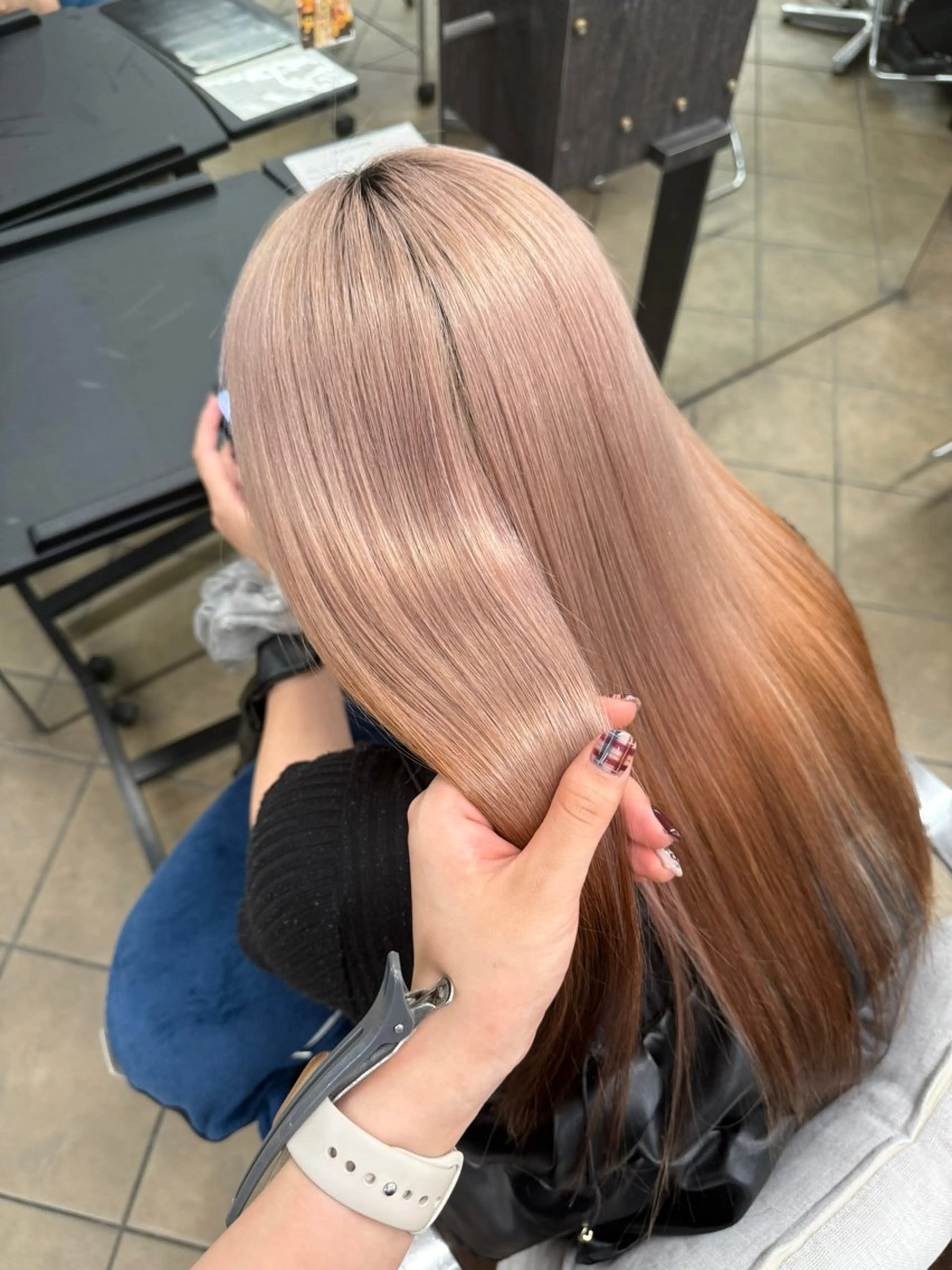 ロング トリートメント 松本 仁美のヘアスタイル