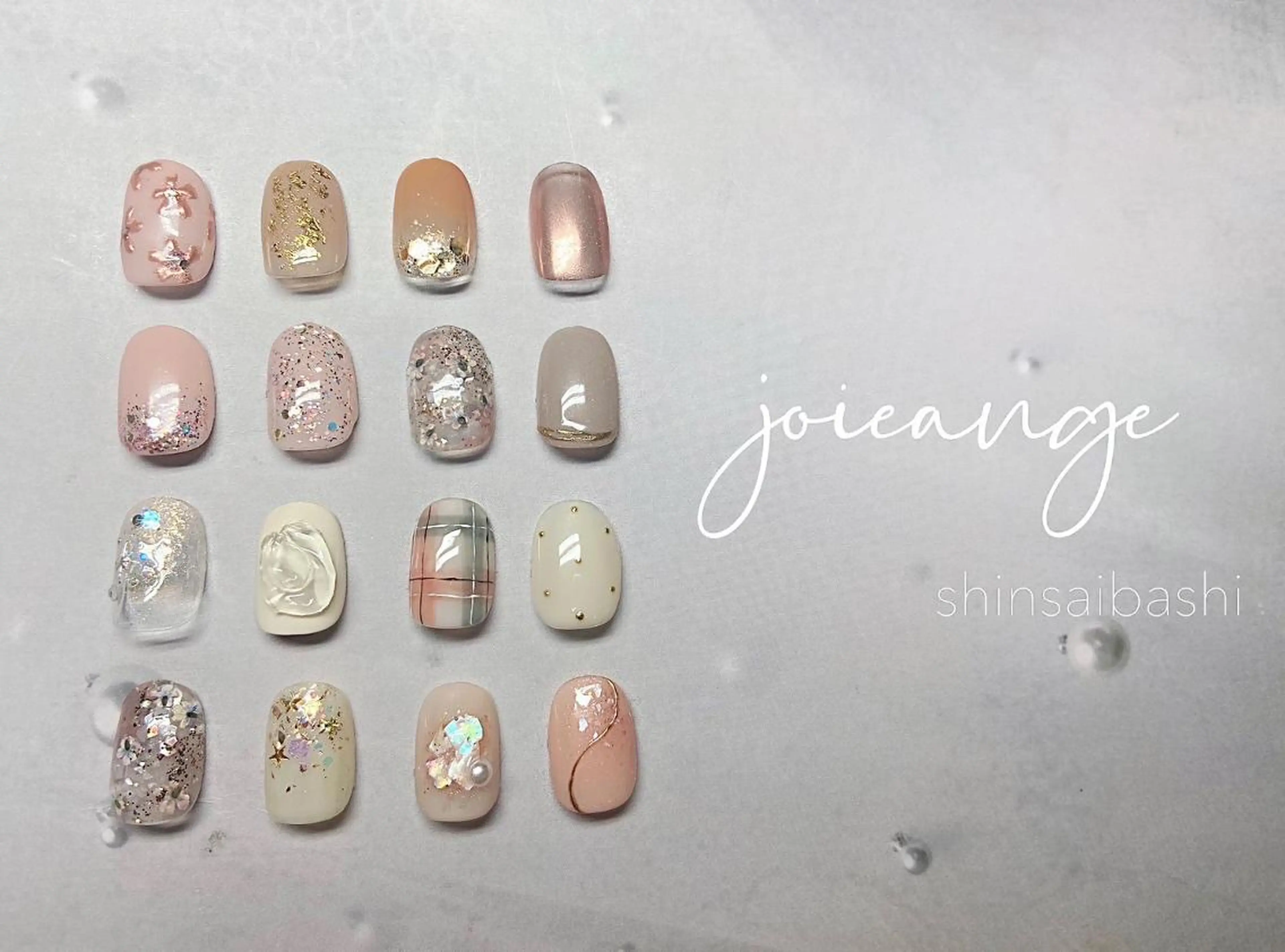 ネイル 浜元joieange 心斎橋店のネイルデザイン