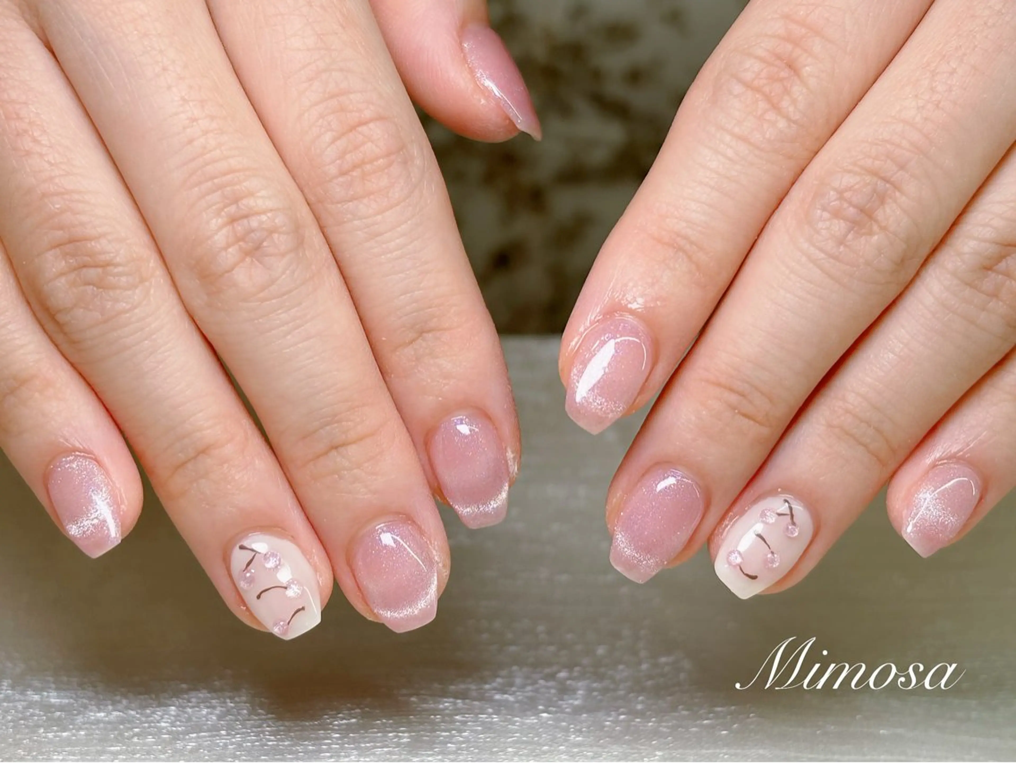 ネイル ハンドネイル 🫧Mimosa 吉祥寺のネイルデザイン