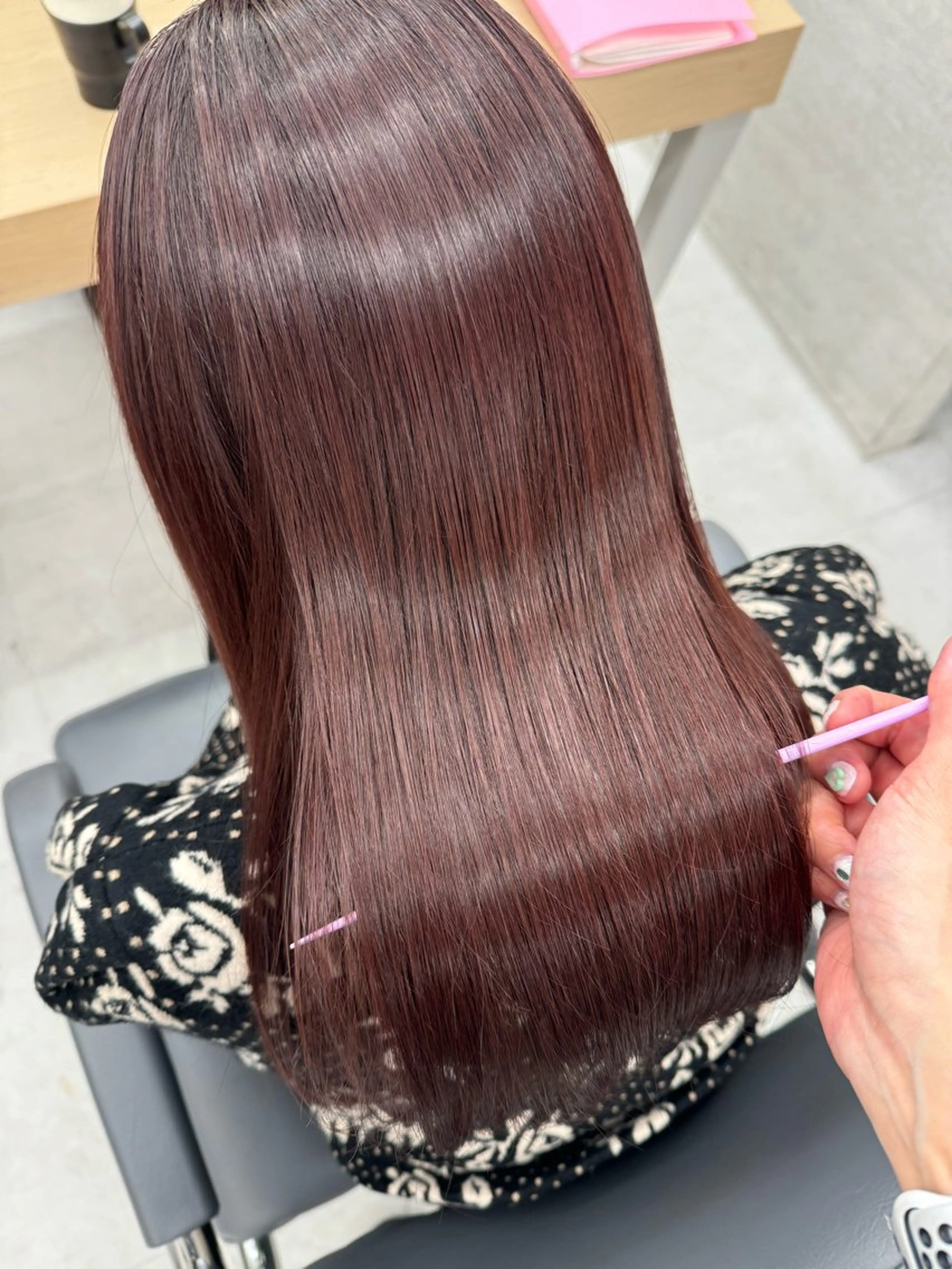 ロング カット ヘアカラー トリートメント 韓国/アイドルヘア 🎀みづきのヘアスタイル