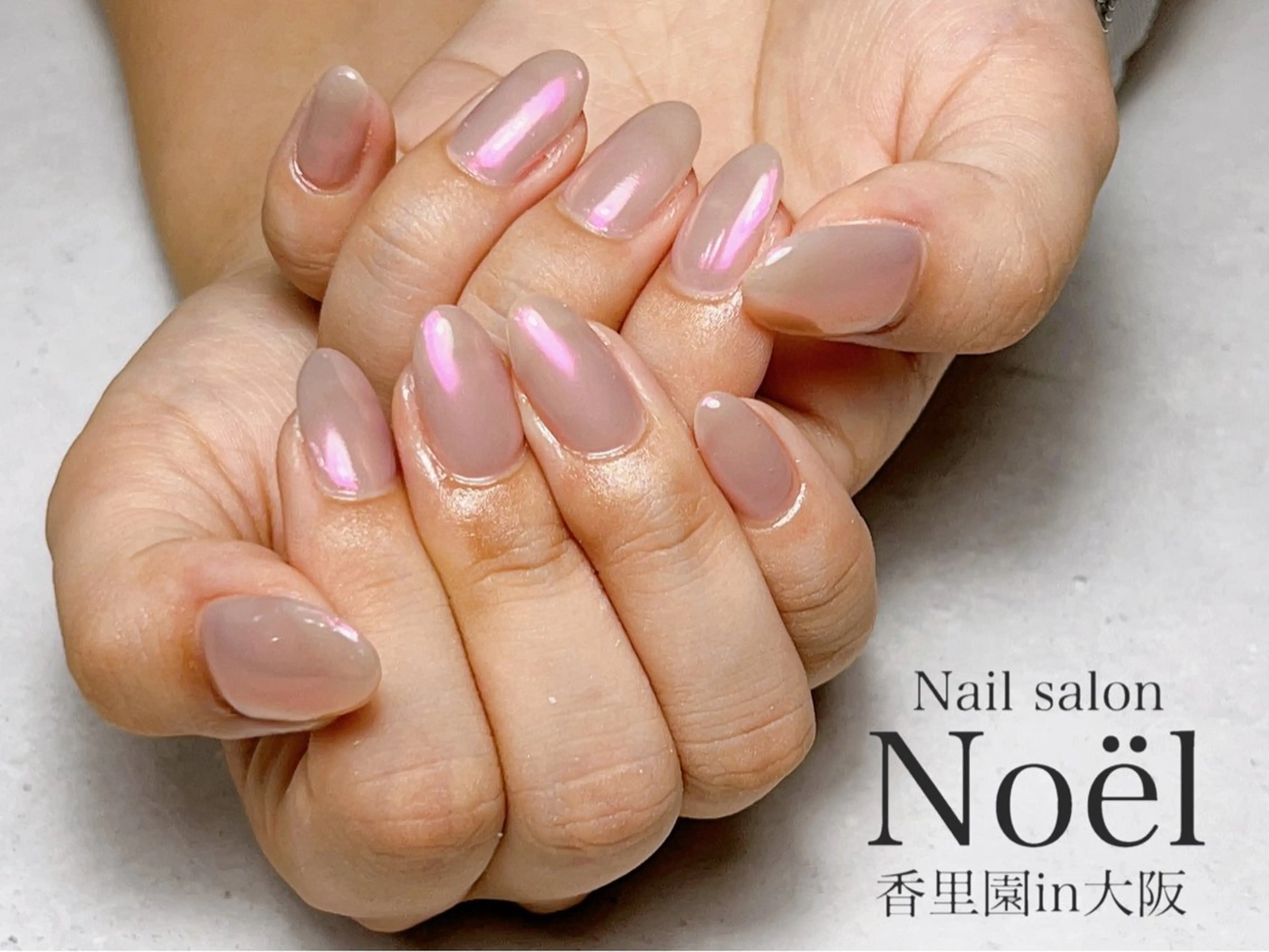 ネイル ハンドネイル Nailsalon  &Noel所属・もも 🍑のネイルデザイン