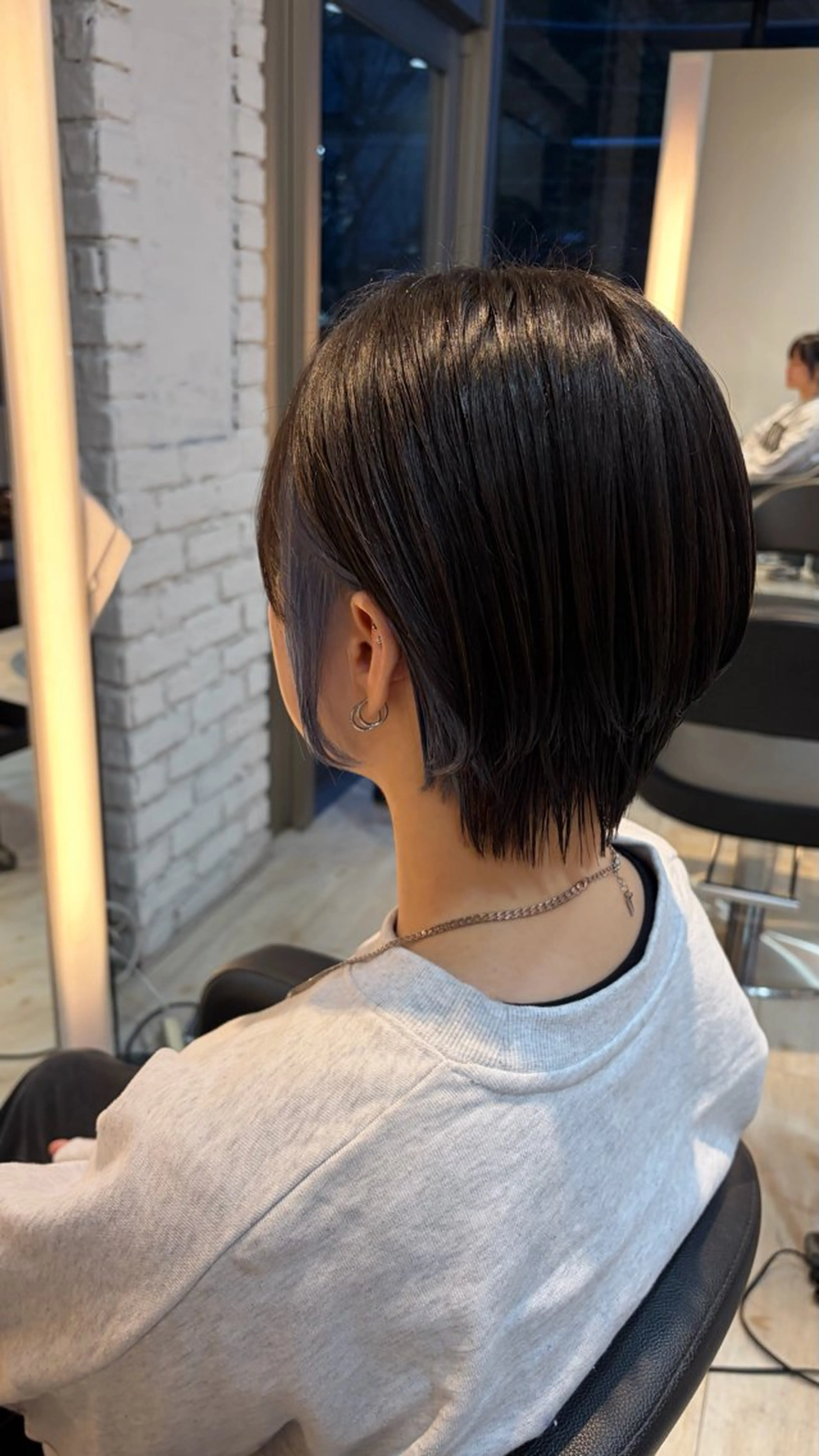 ショート カラー ヘアカラー トリートメント ブリーチ/髪質改善/ ハイトーン/暖色のヘアスタイル