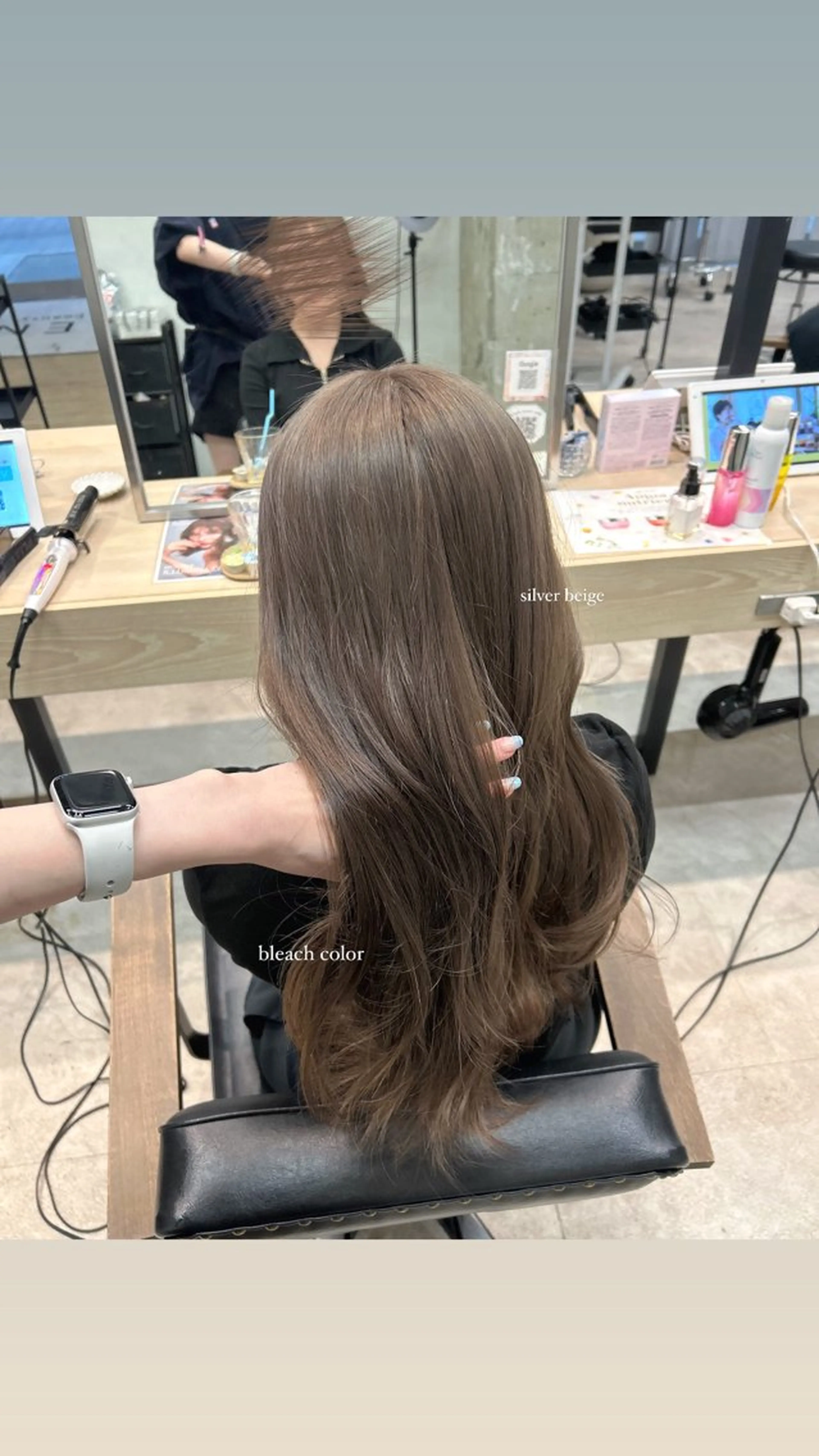 ロング rio￤ブラウン￤暗 髪￤縮毛矯正🌙のヘアスタイル