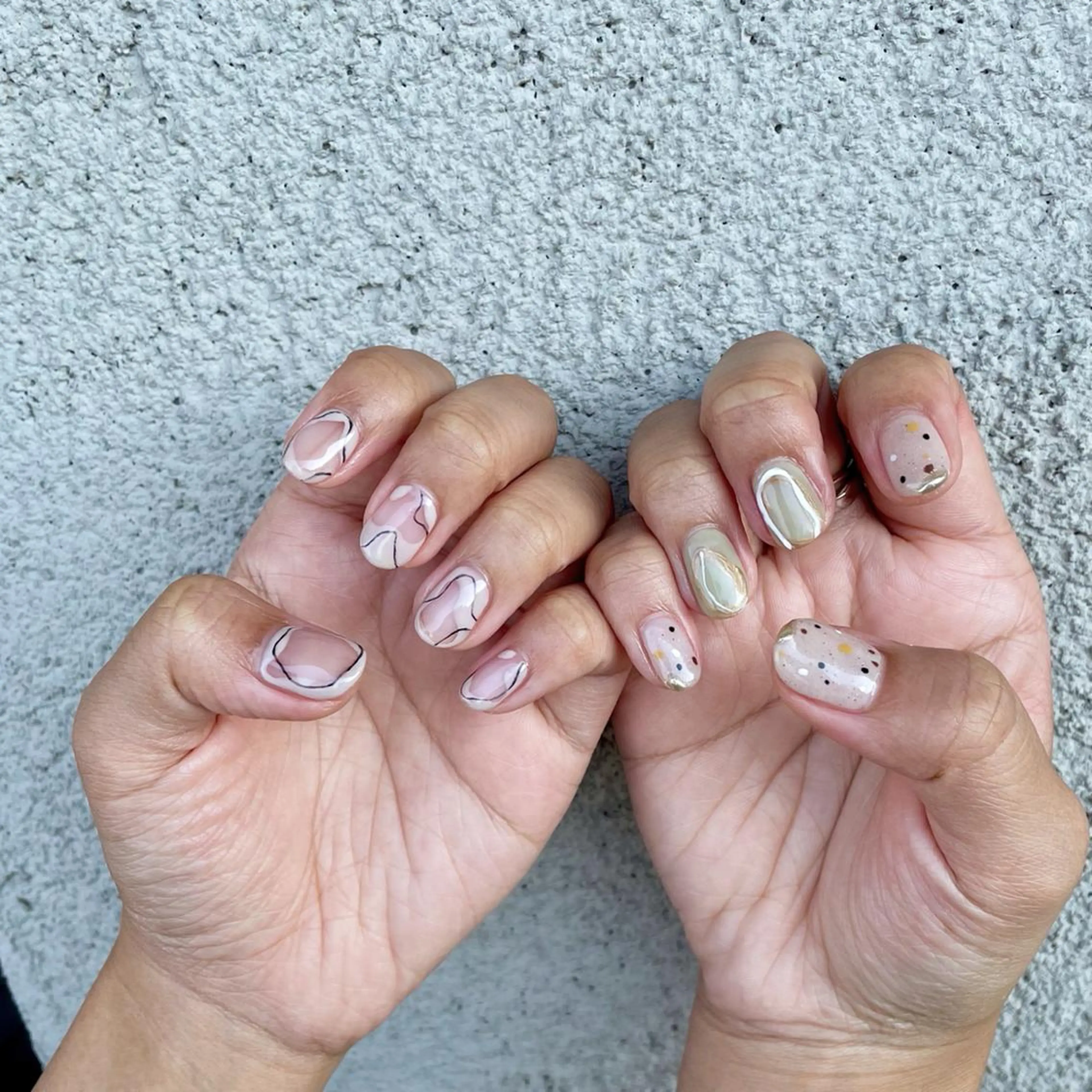 ネイル sakurai nodokaのネイルデザイン