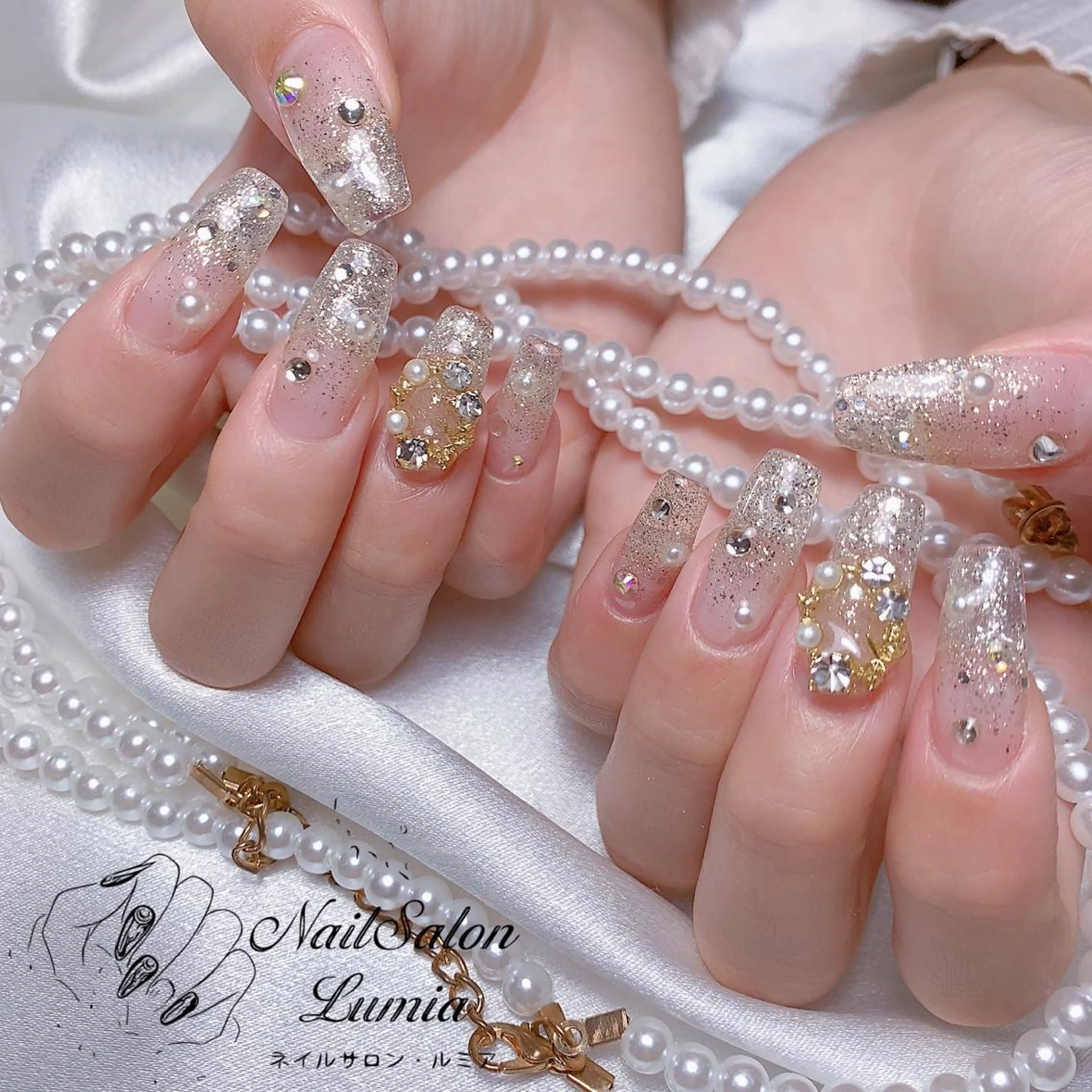 ネイル ハンドネイル ネイルサロン ルミア Lumia 店長のネイルデザイン