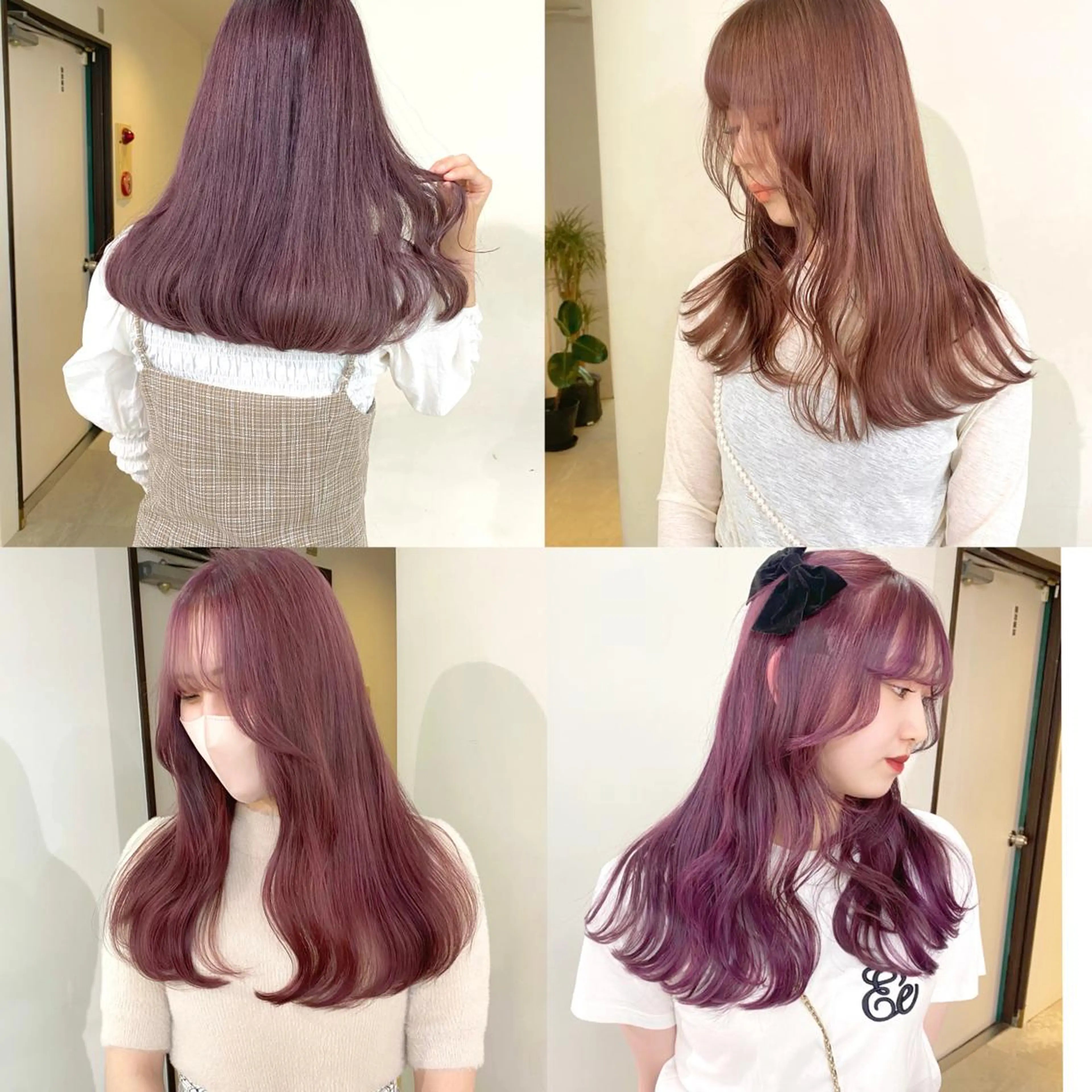 カラー ベージュカラー ブリーチ ラベンダーカラー ピンクカラー ヘアカラー mizuki/ピンク ベージュ.レイヤーのヘアスタイル