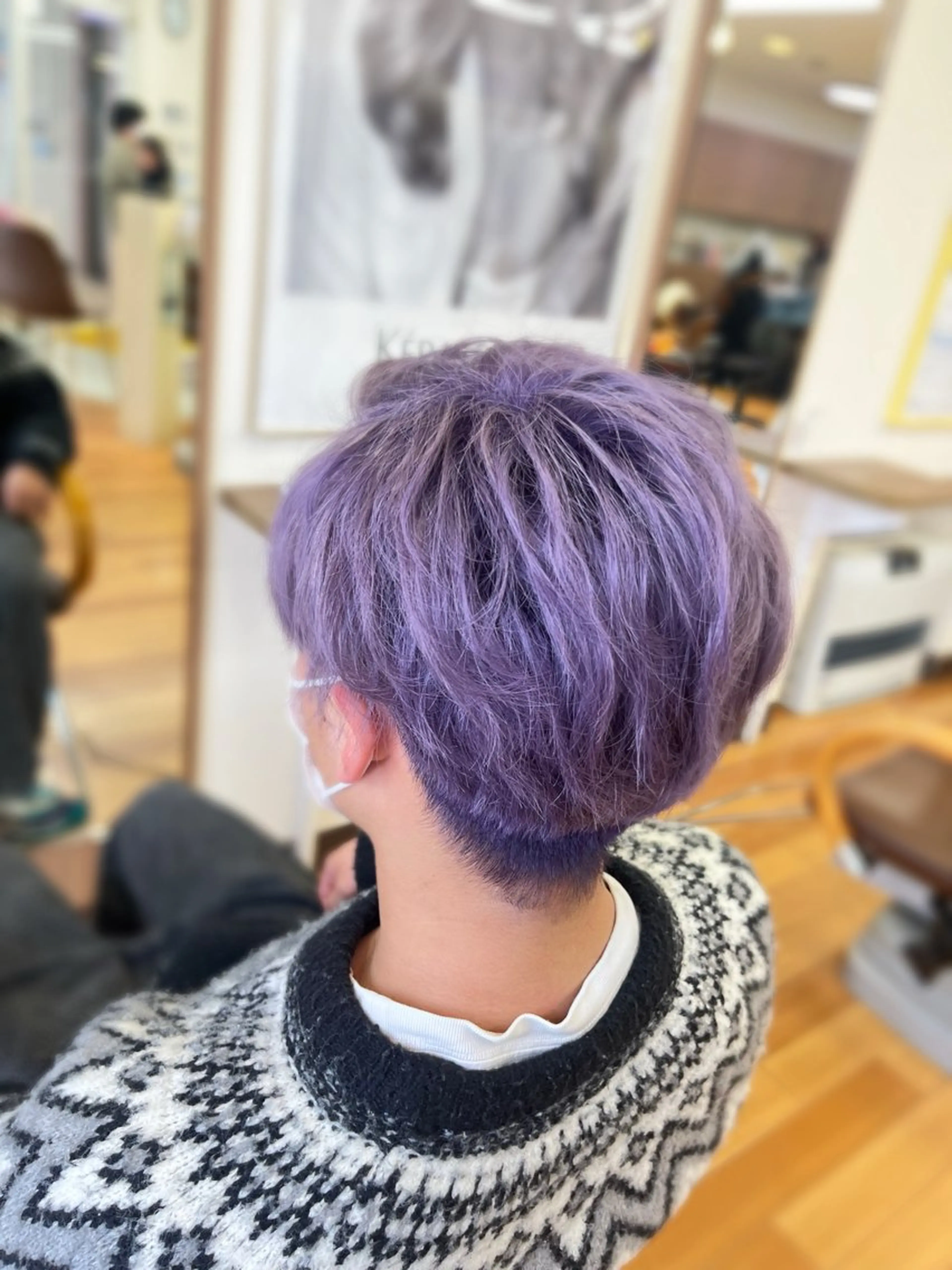 カラー ブリーチ/ハイトーン ボブ🐥HIYORIのヘアスタイル