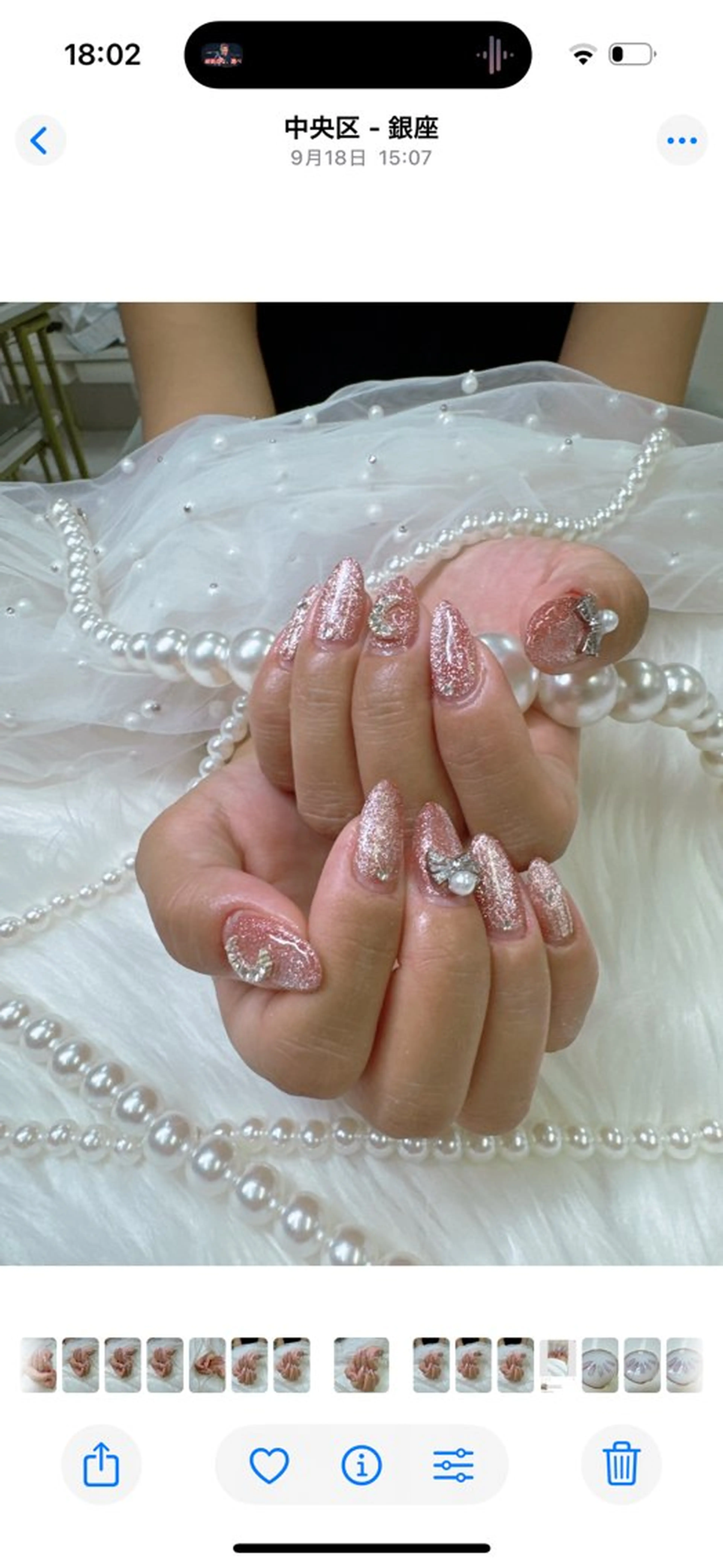 ネイル アートネイル ボルドー チークネイル ドット フットネイル ハンドネイル クイーンズネイル銀座所属・Queeens nailのネイルデザイン