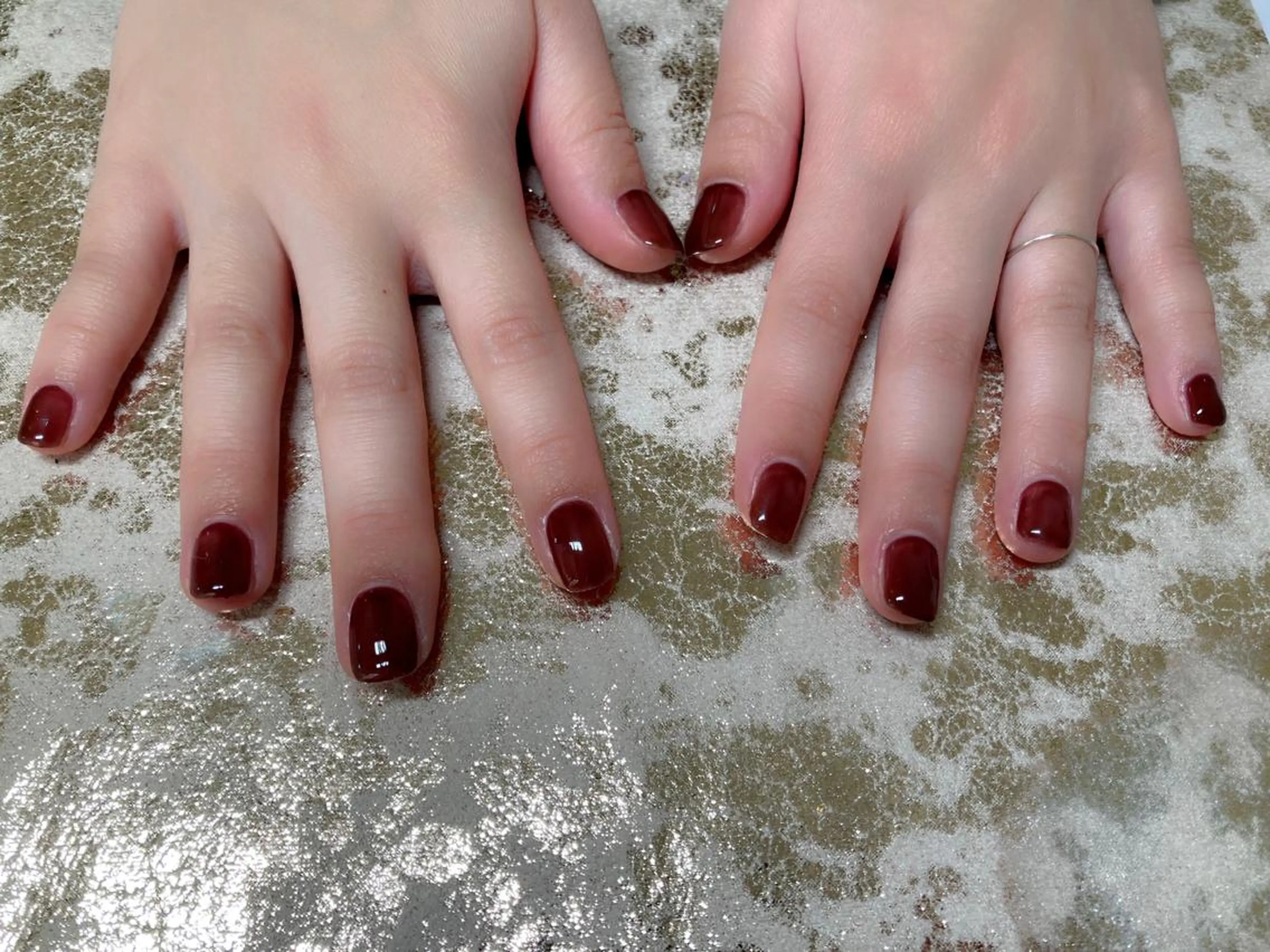 ネイル スクエアネイル komohana salon🌺のネイルデザイン