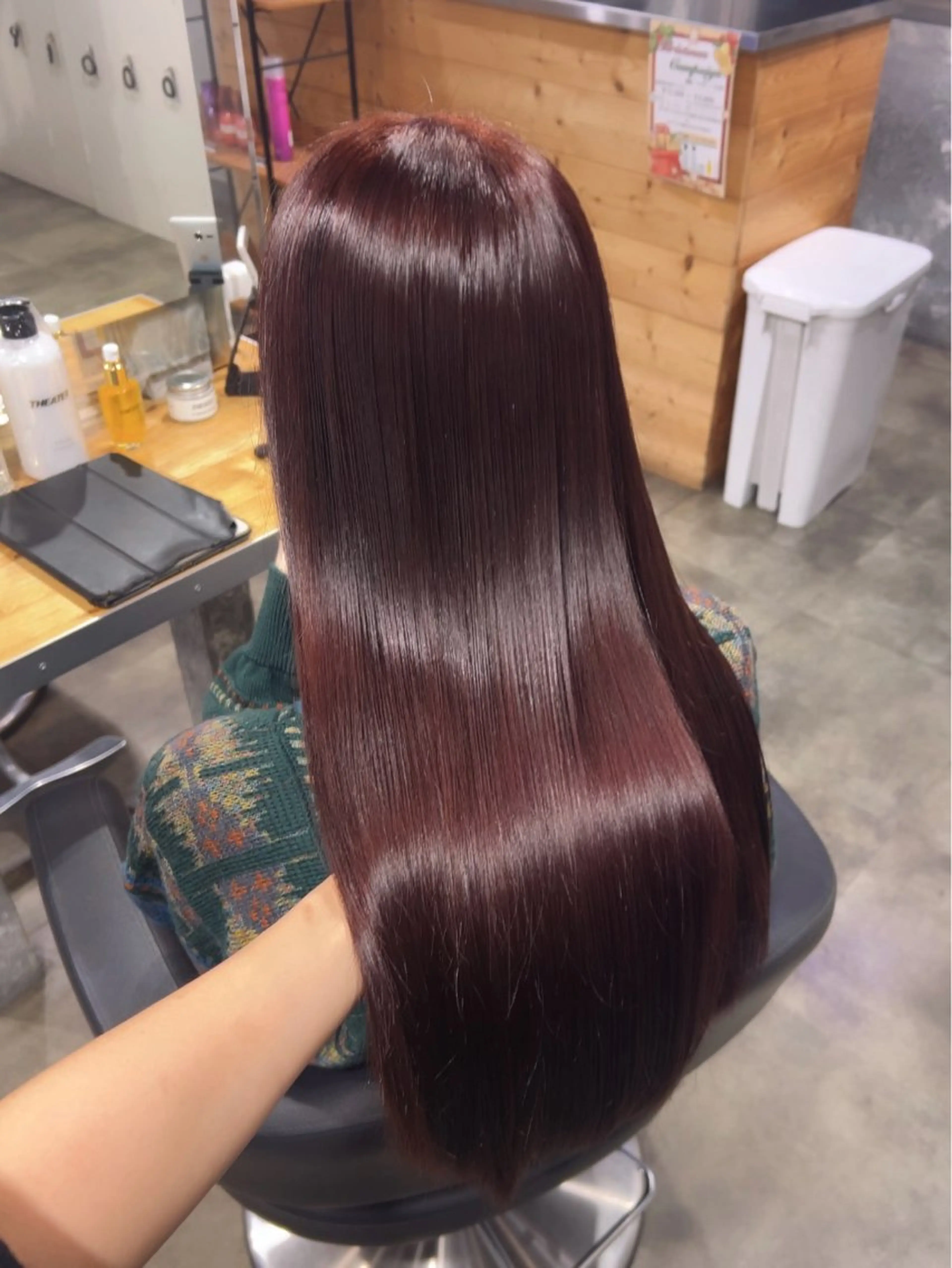 ロング カラー IS所属・横浜美容室/透明感 カラー/レイヤーのヘアスタイル