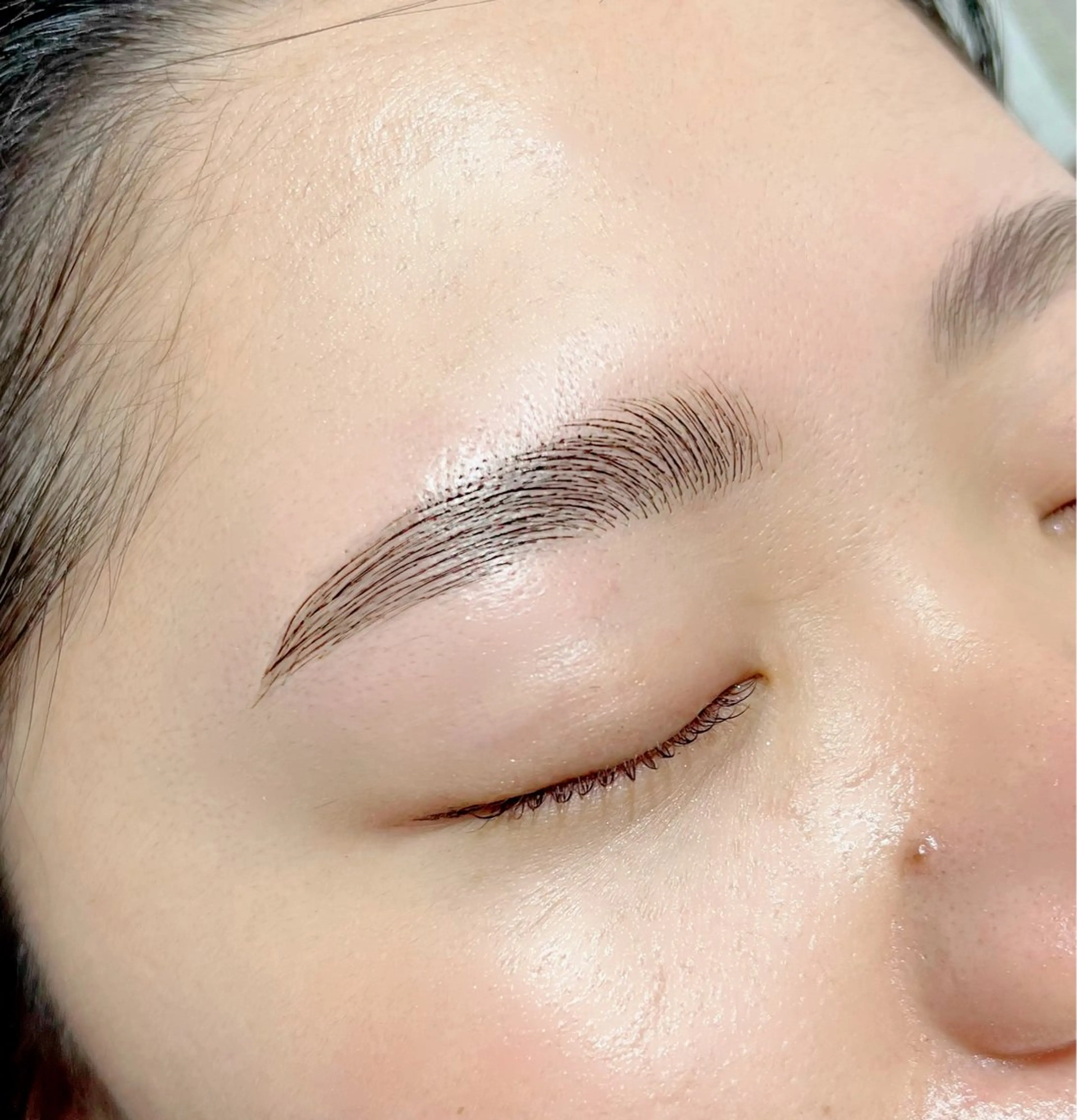 アイブロウ ハリウッドブロウリフト labelta 北千住のマツエク・マツパデザイン