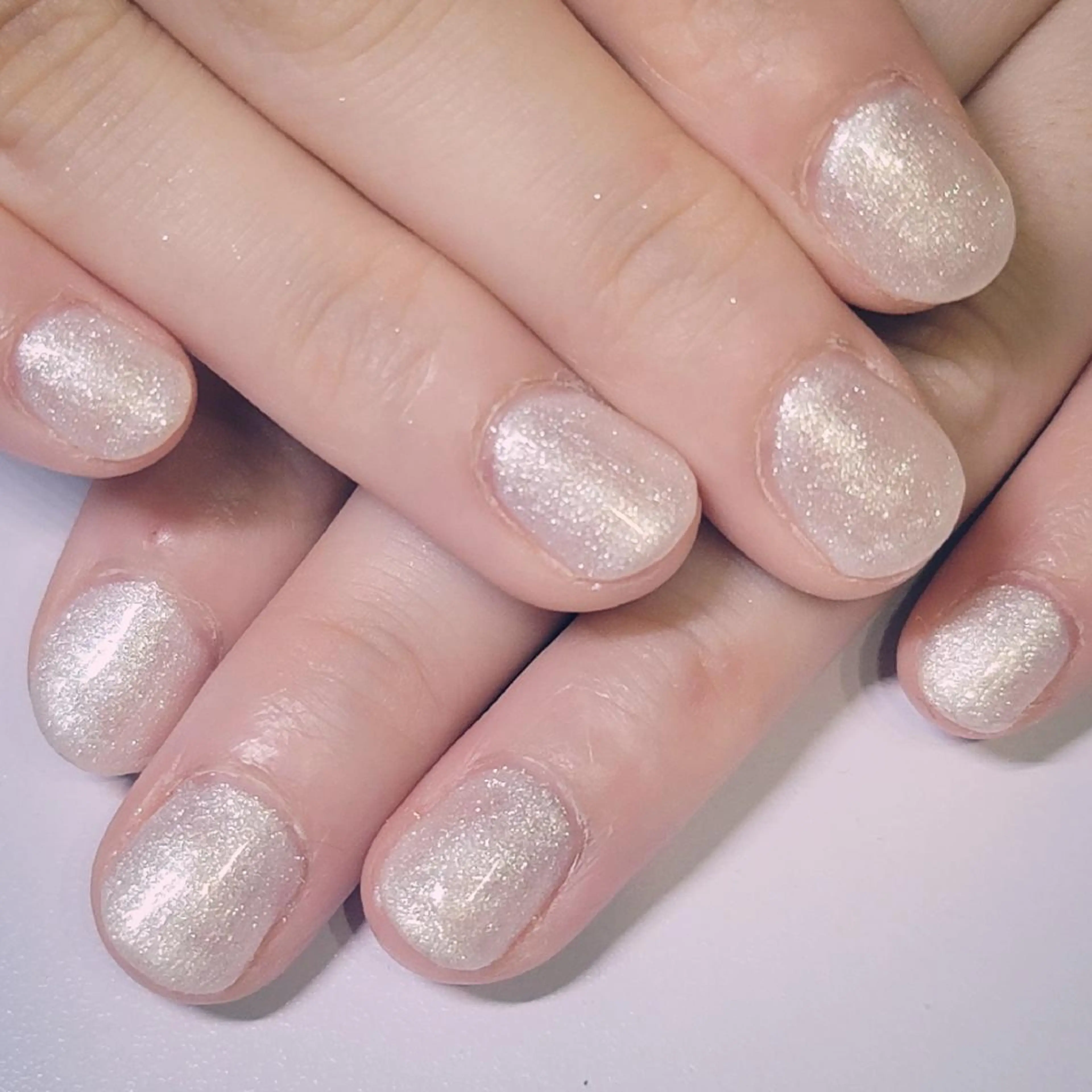 ネイル ワンカラーネイル ホワイト ハンドネイル よしだ ひろきのネイルデザイン