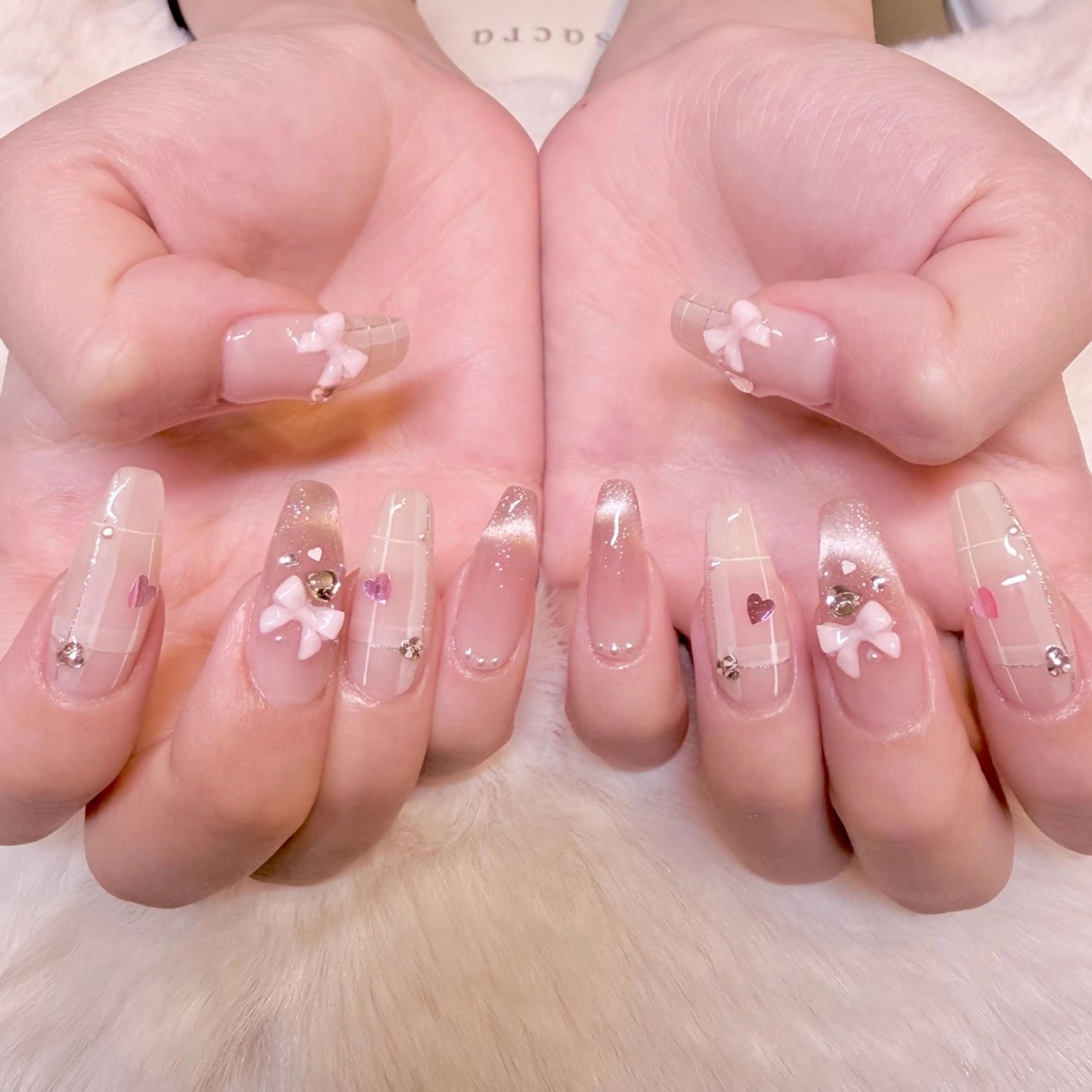 ネイル 冬ネイル ハンドネイル nail salon e'mu💐のネイルデザイン