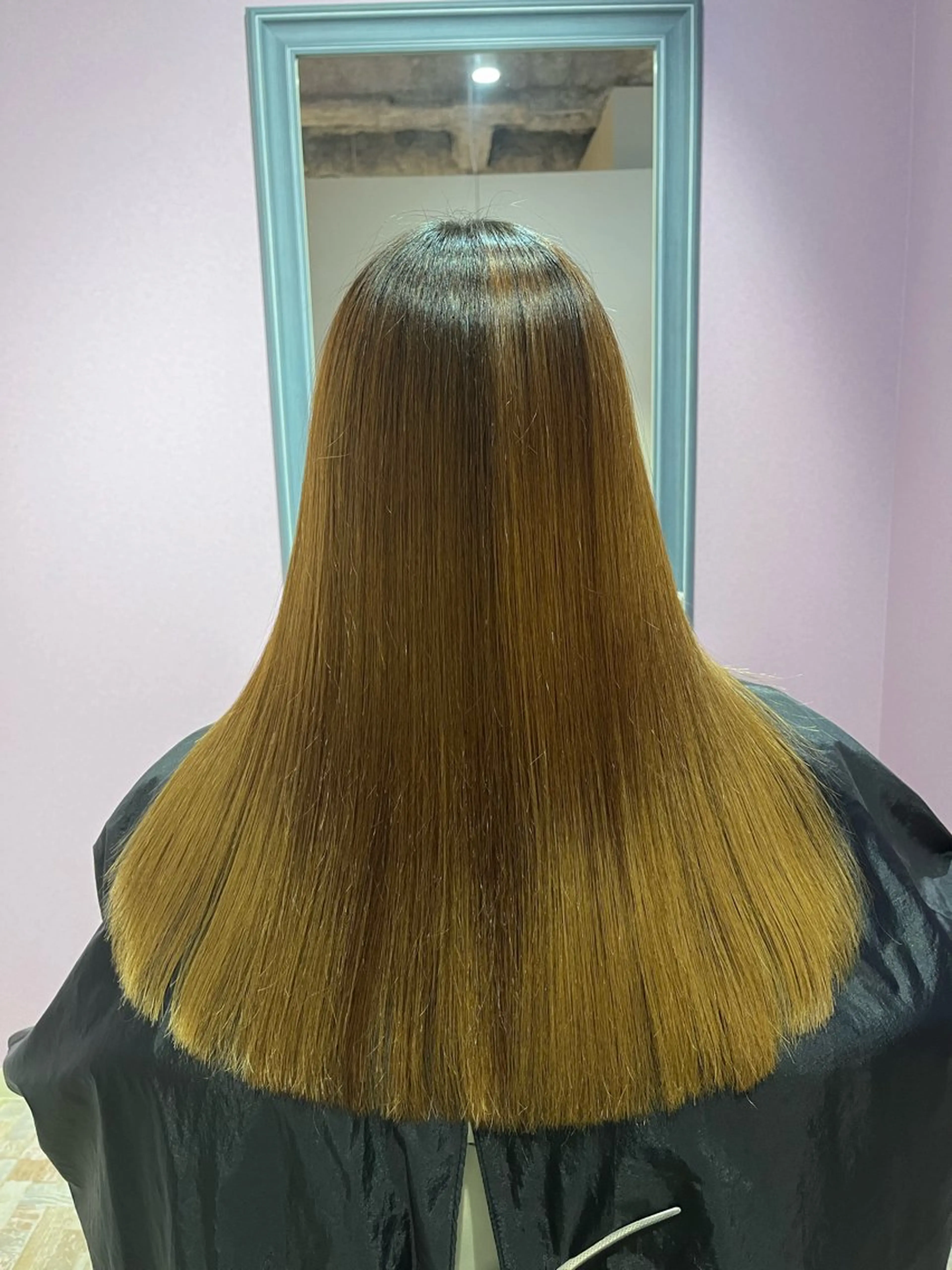 髪質改善ストレートの写真