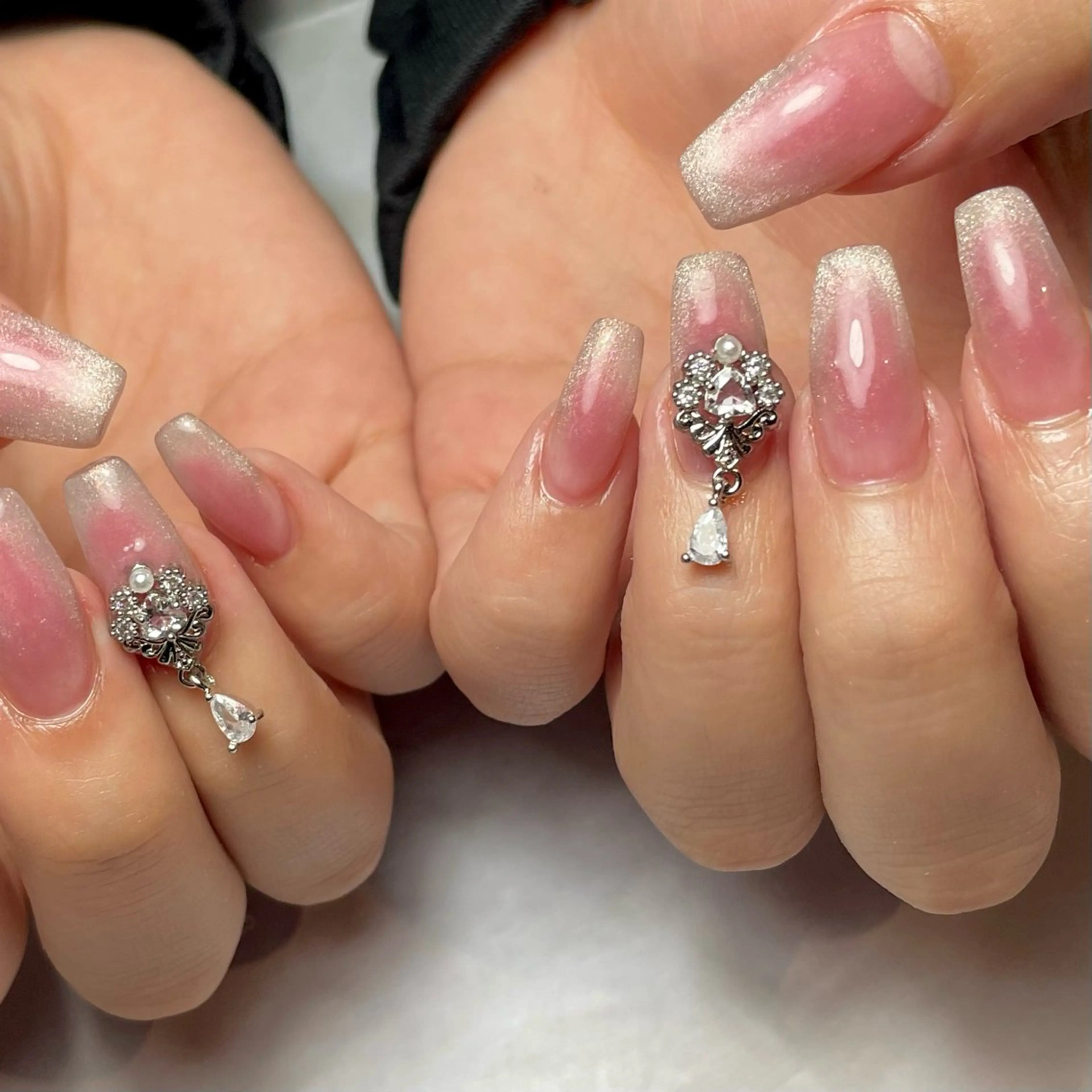 ネイル アートネイル マグネットネイル スカルプネイル Reflection marikoのネイルデザイン