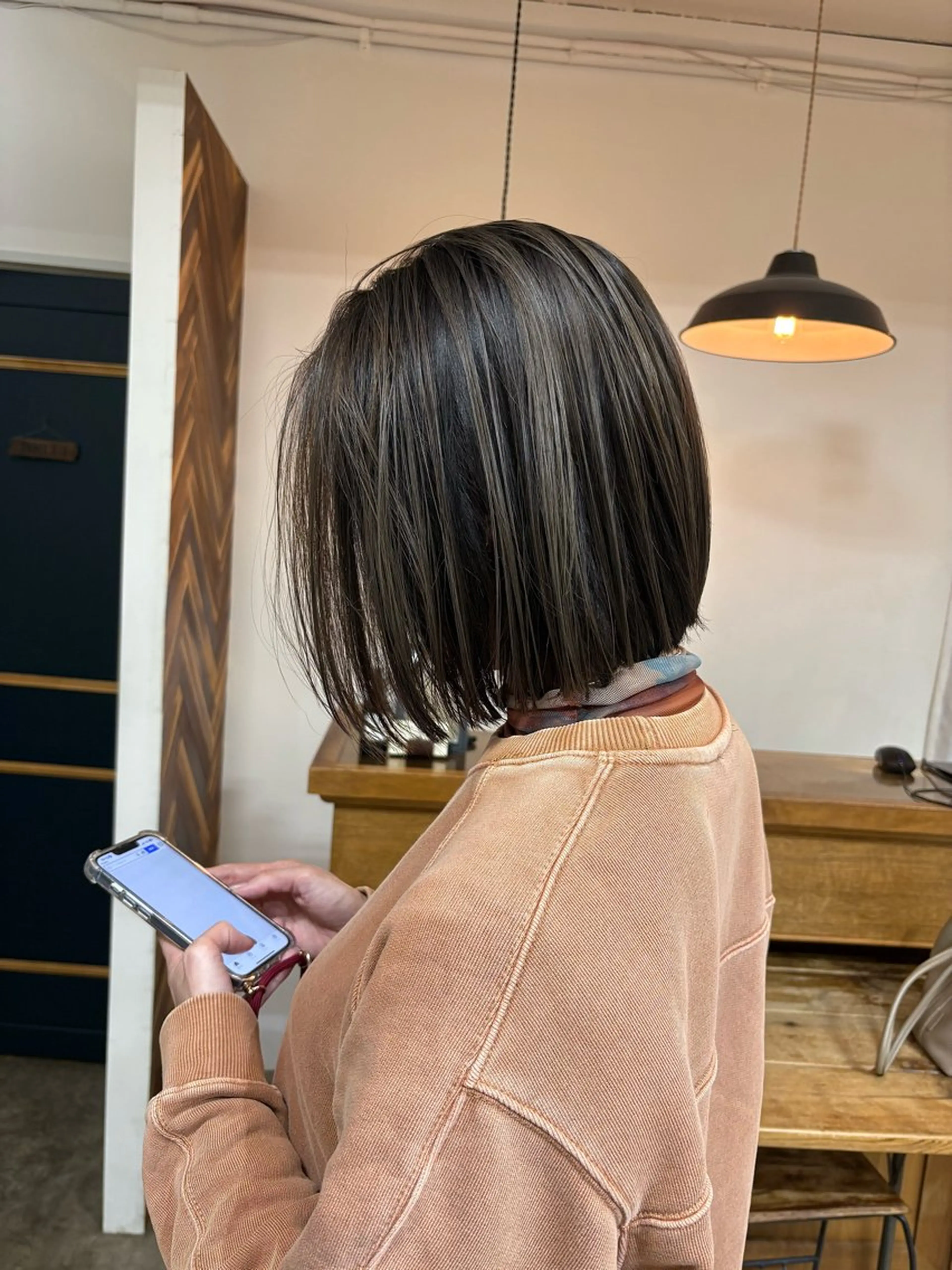 ショート カラー カット ヘアカラー トリートメント takada kohのヘアスタイル