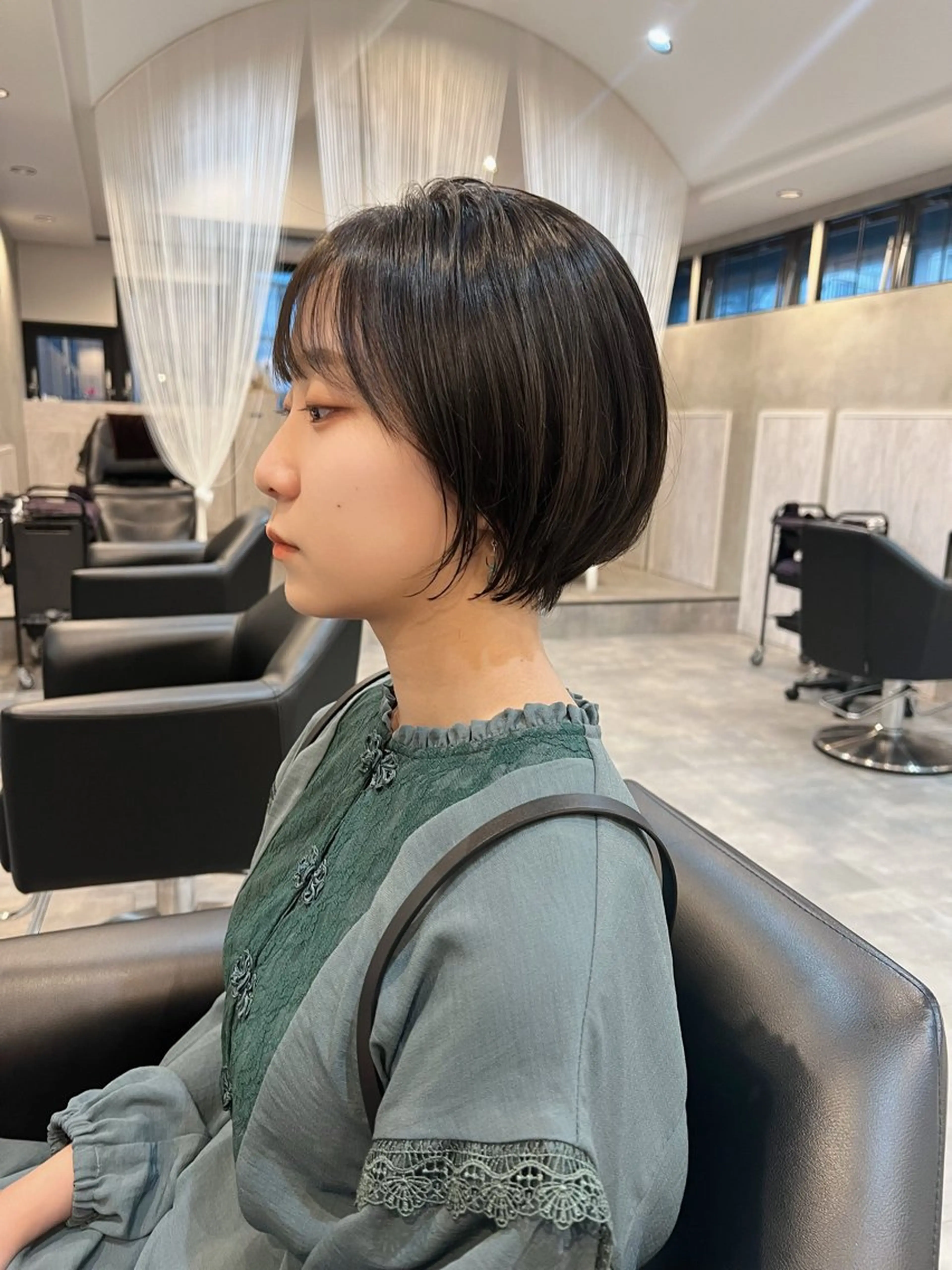 ショート ショートボブ ボブ ショートヘア 工藤 梨花のヘアスタイル