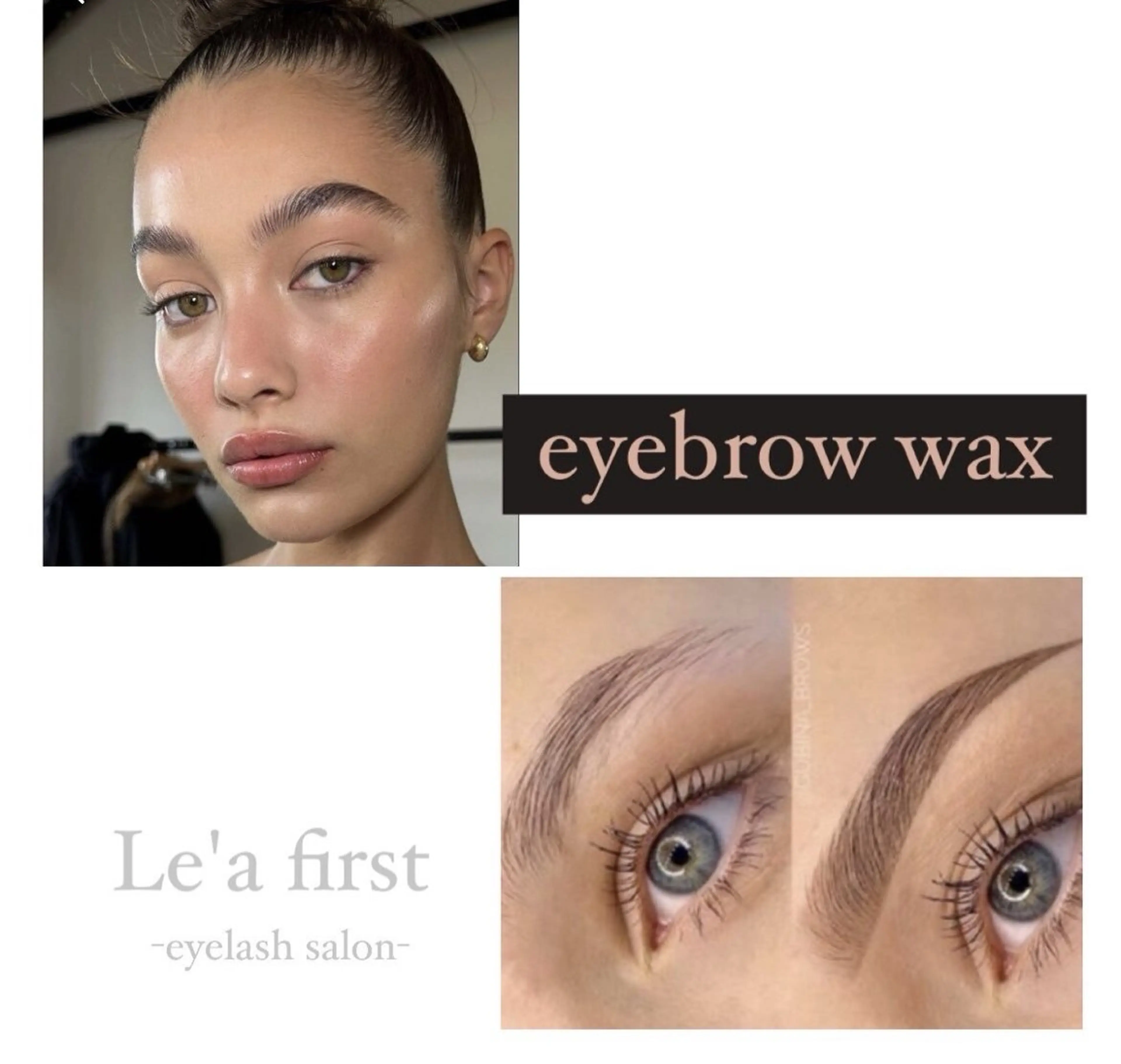 ［🥸eyebrow単品🤍】眉毛Waxの写真