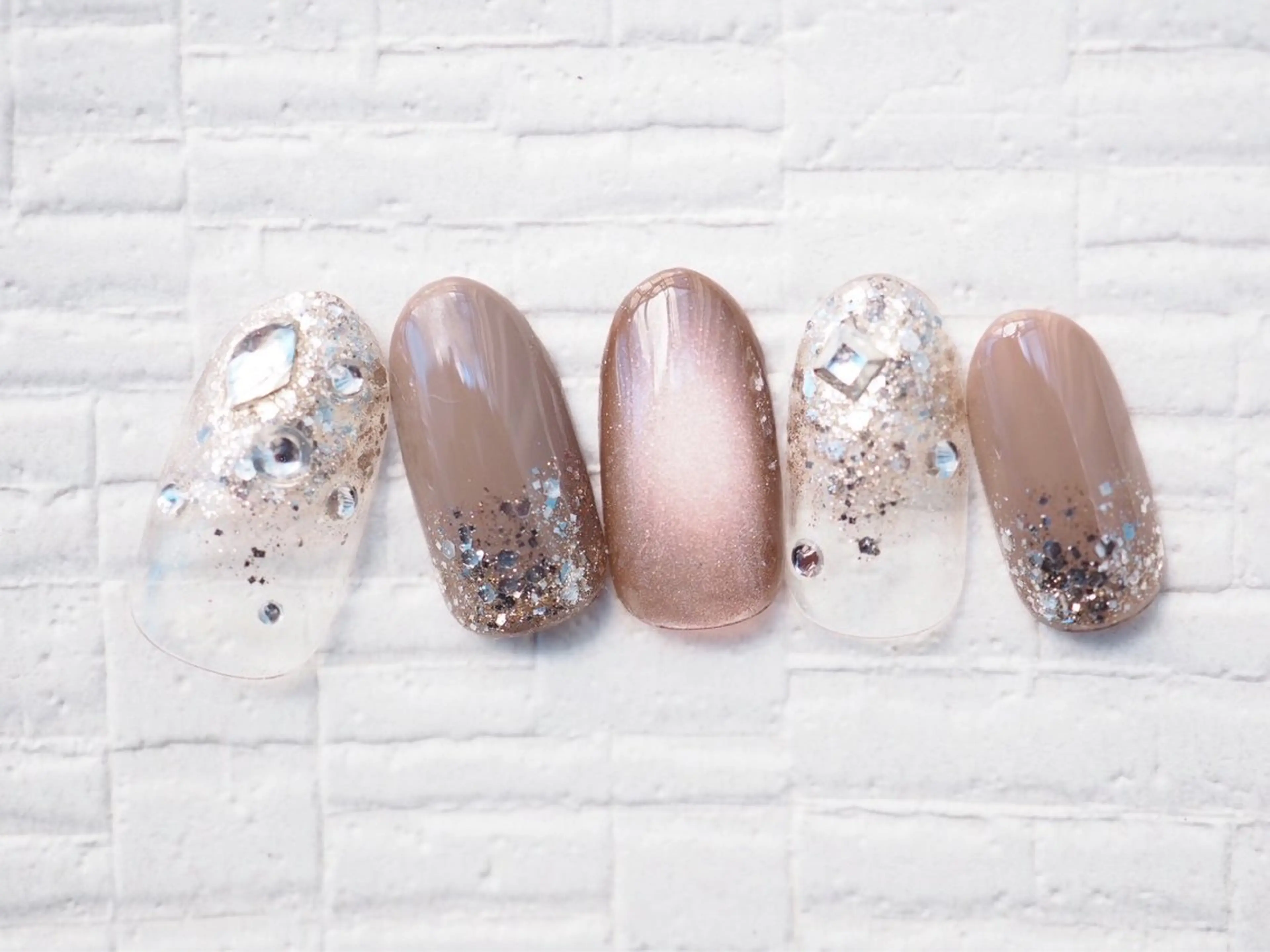 ネイル ハンドネイル トップネイリスト Ribbon立川店のネイルデザイン