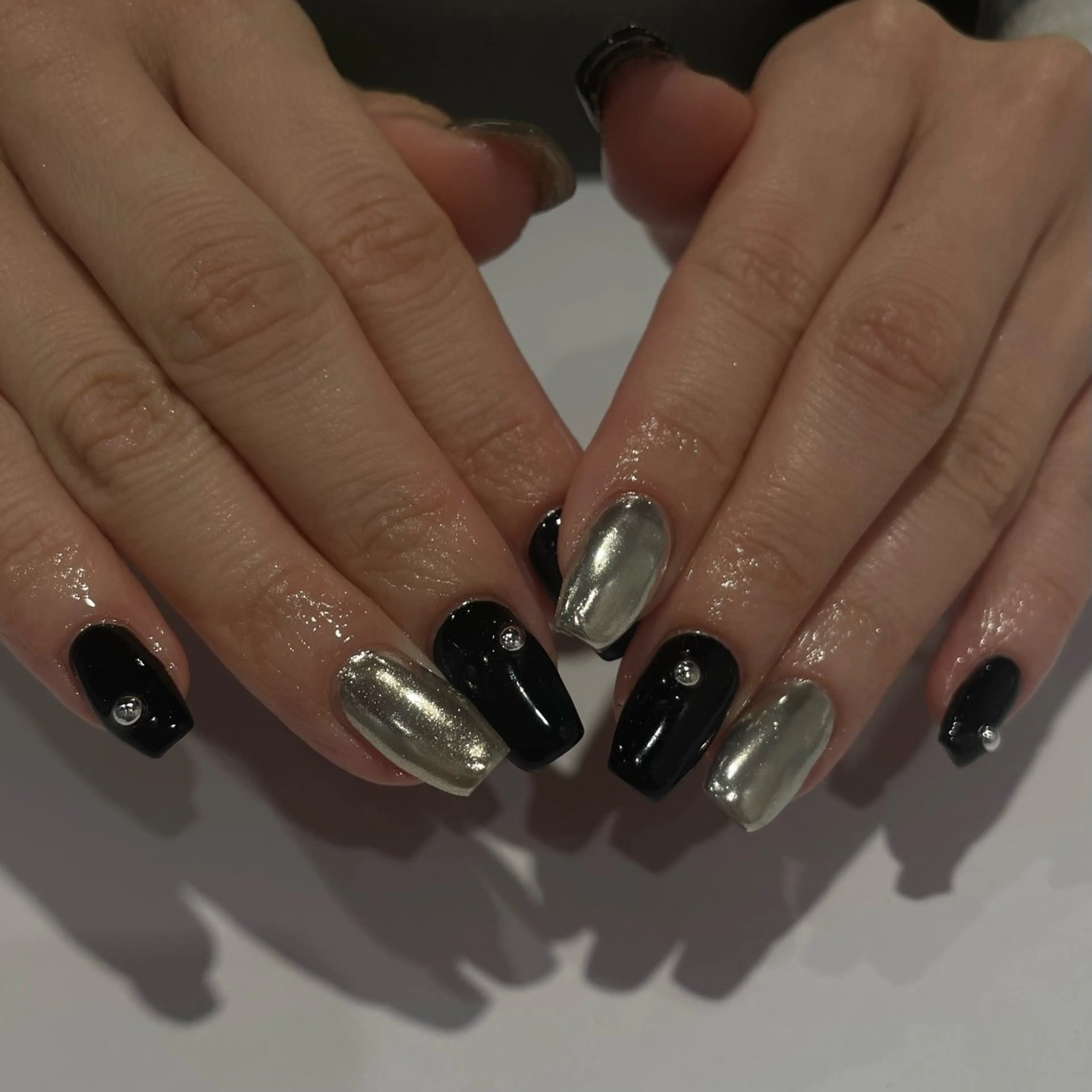 ネイル クルミ/ 💕ワンホンネイルのネイルデザイン