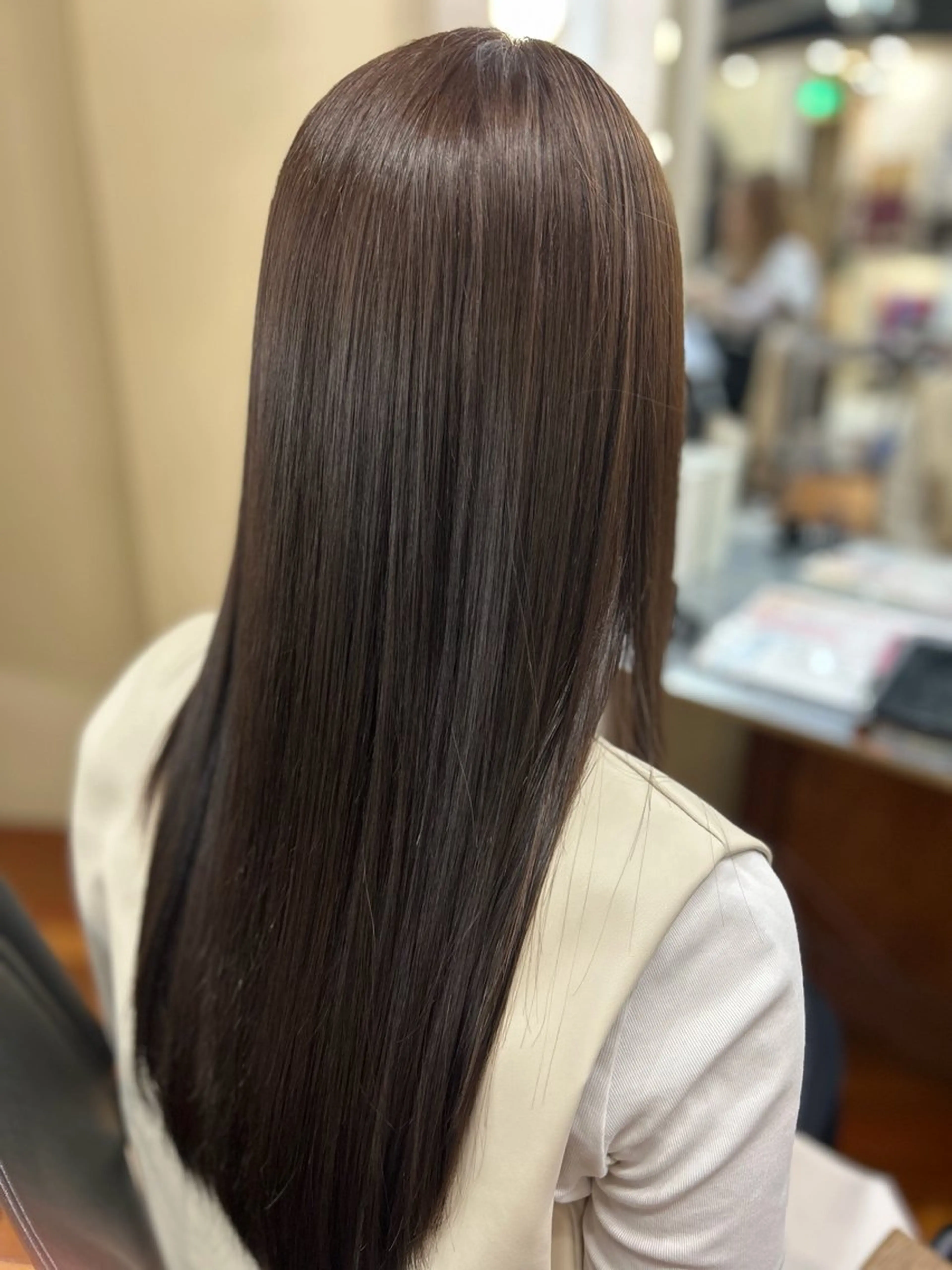 ロング カラー 天神カラーモデル募集 nanaのヘアスタイル