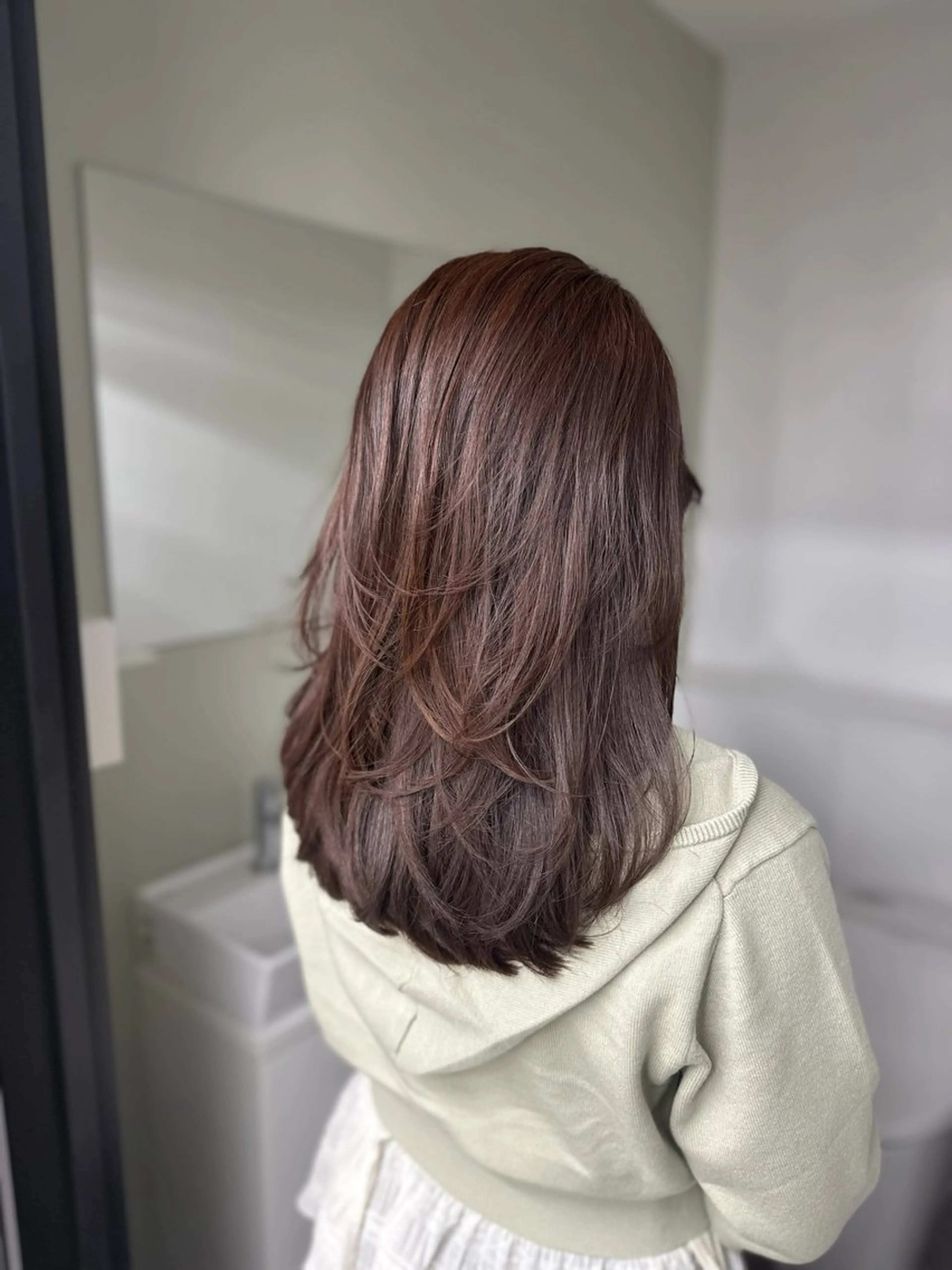 ロング MOOD,所属・レイヤーカット/銀座 TAROのヘアスタイル