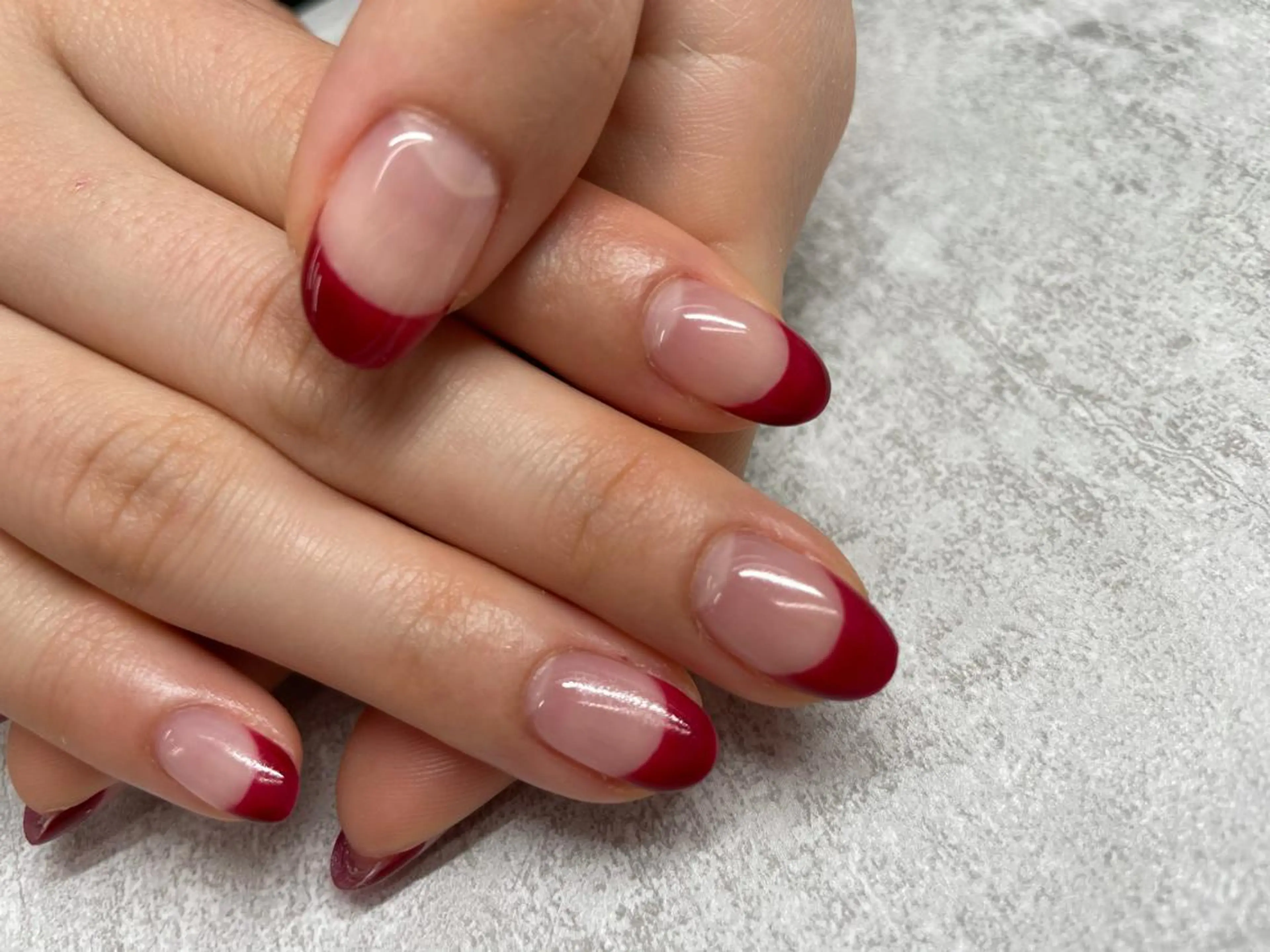 ネイル フレンチネイル nail salon Aymのネイルデザイン